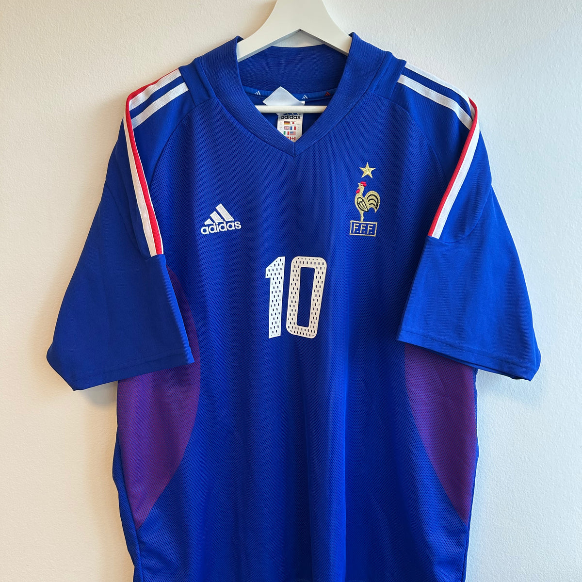France “Zidane” Home - 2002/2004 - XL – 3rd Half