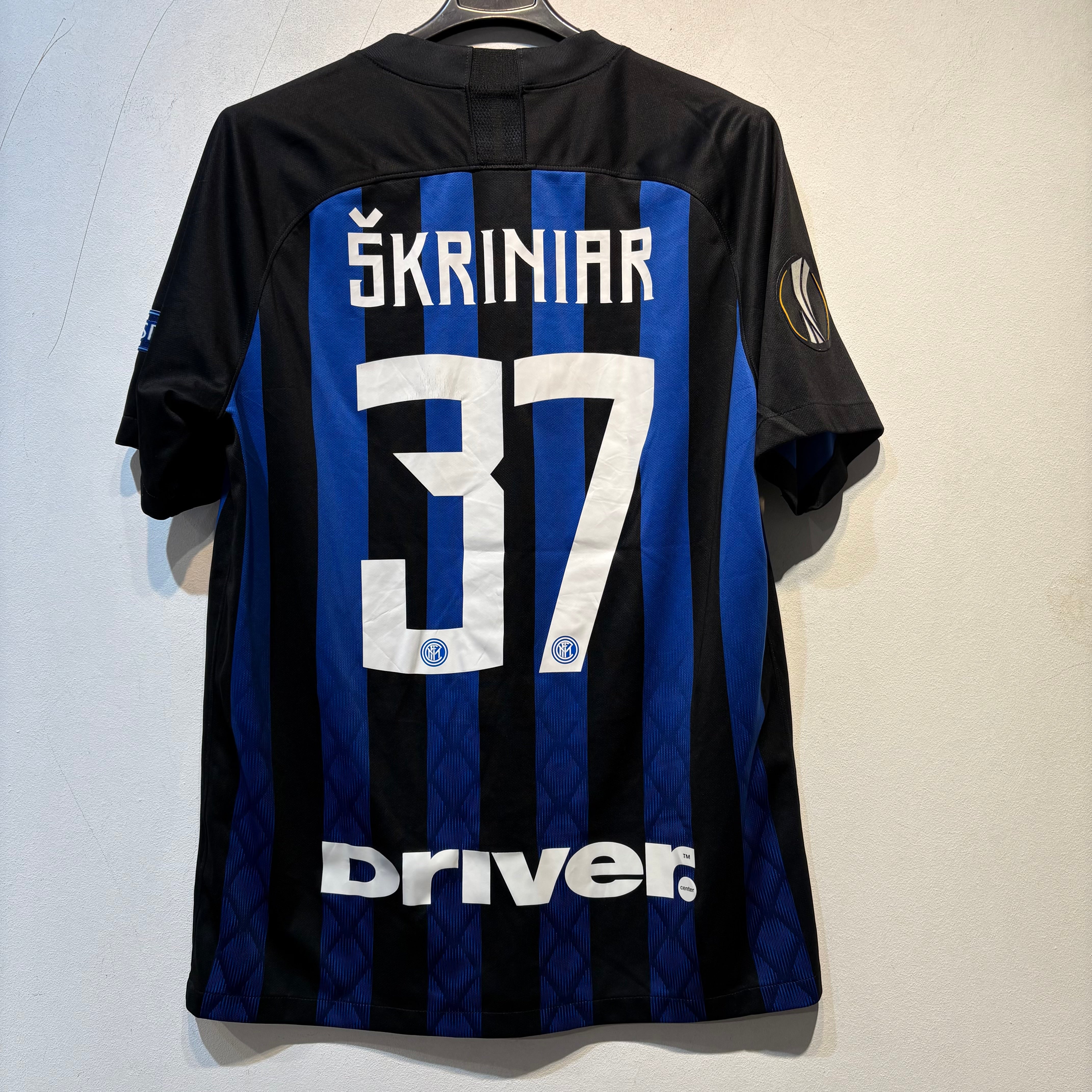 Inter Milan Home Shirt 2018/19 – Škriniar #37 – Size M