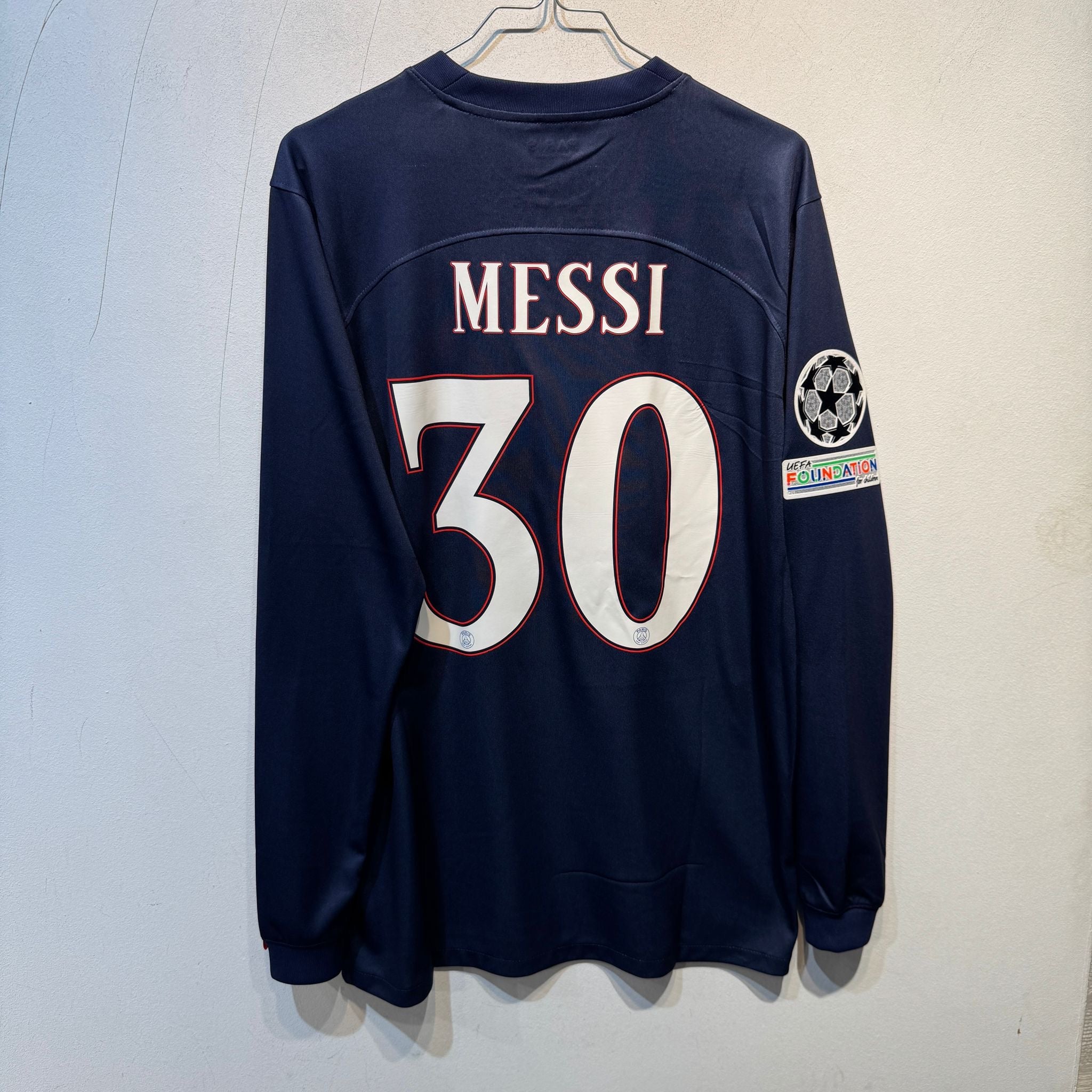 Paris Saint-Germain “Messi” Home Long Sleeve – 2022/2023 – Large