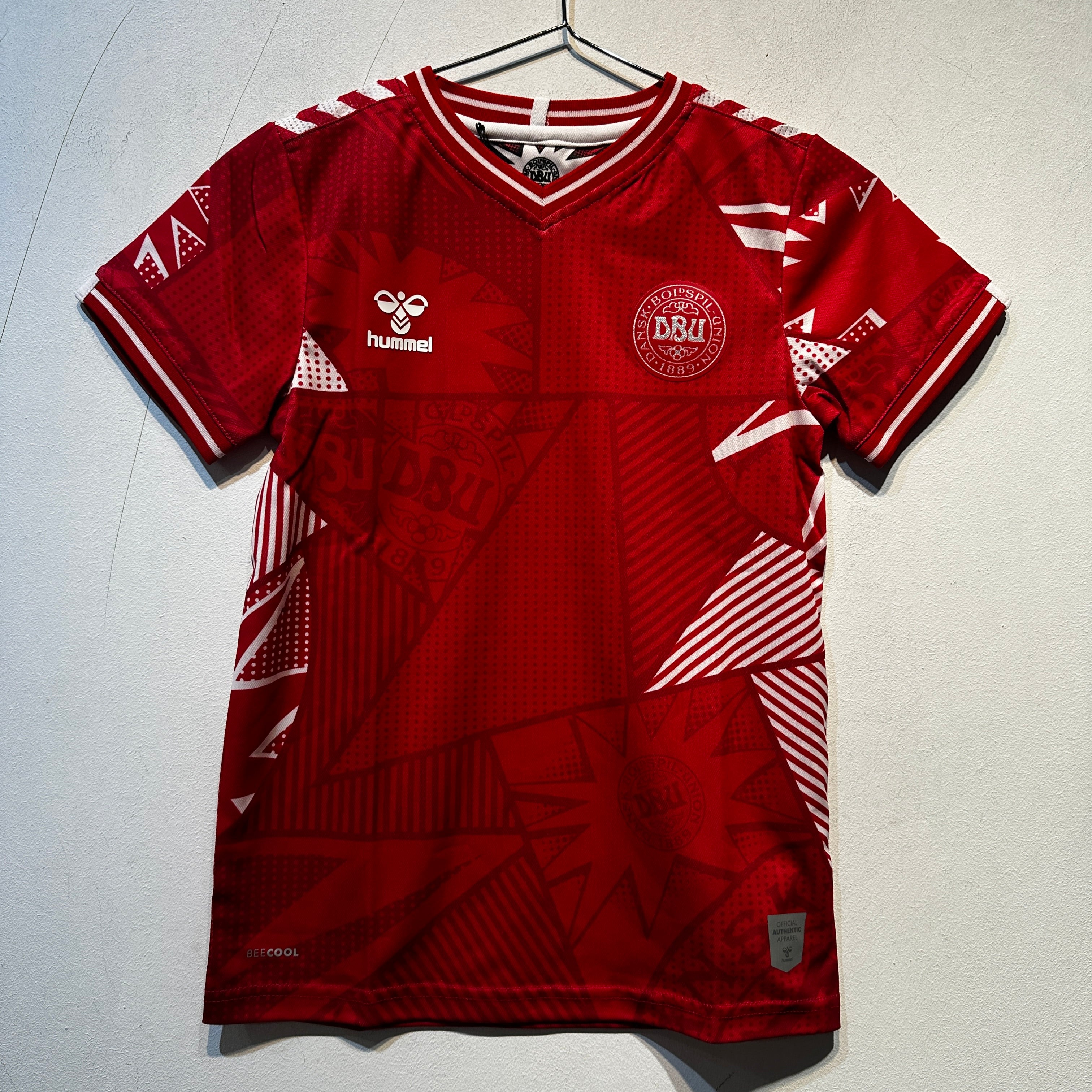 Denmark Women’s National Team Home Shirt 2023 – Kids 140