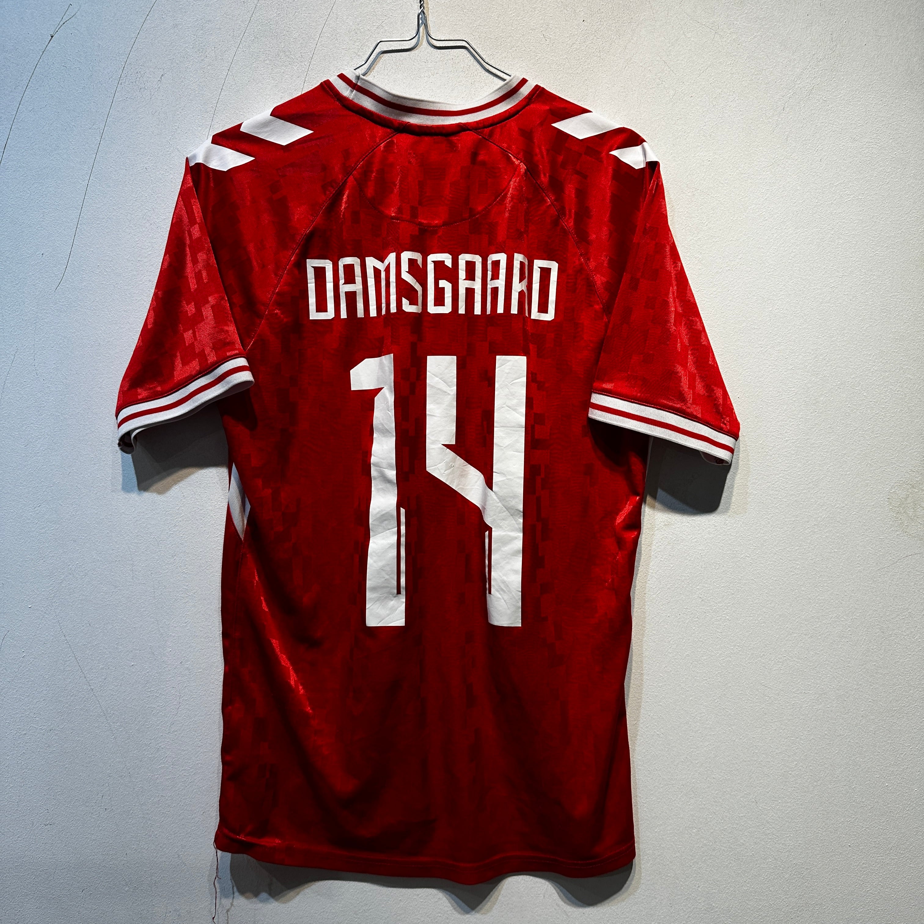 Denmark “Damsgaard” Home Shirt – Euro 2020/21 – Medium