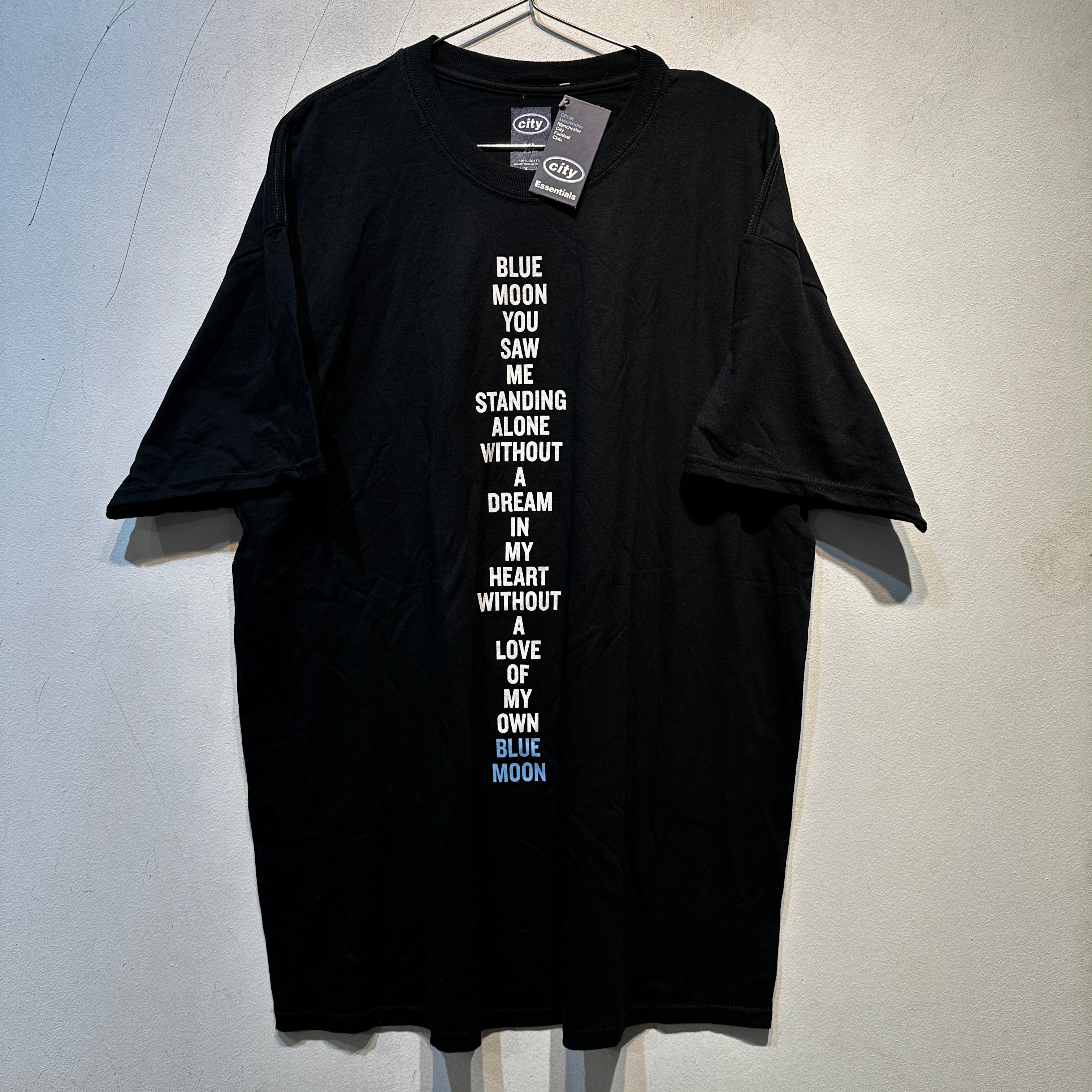 Manchester City “Blue Moon Lyrics” Tee - XL
