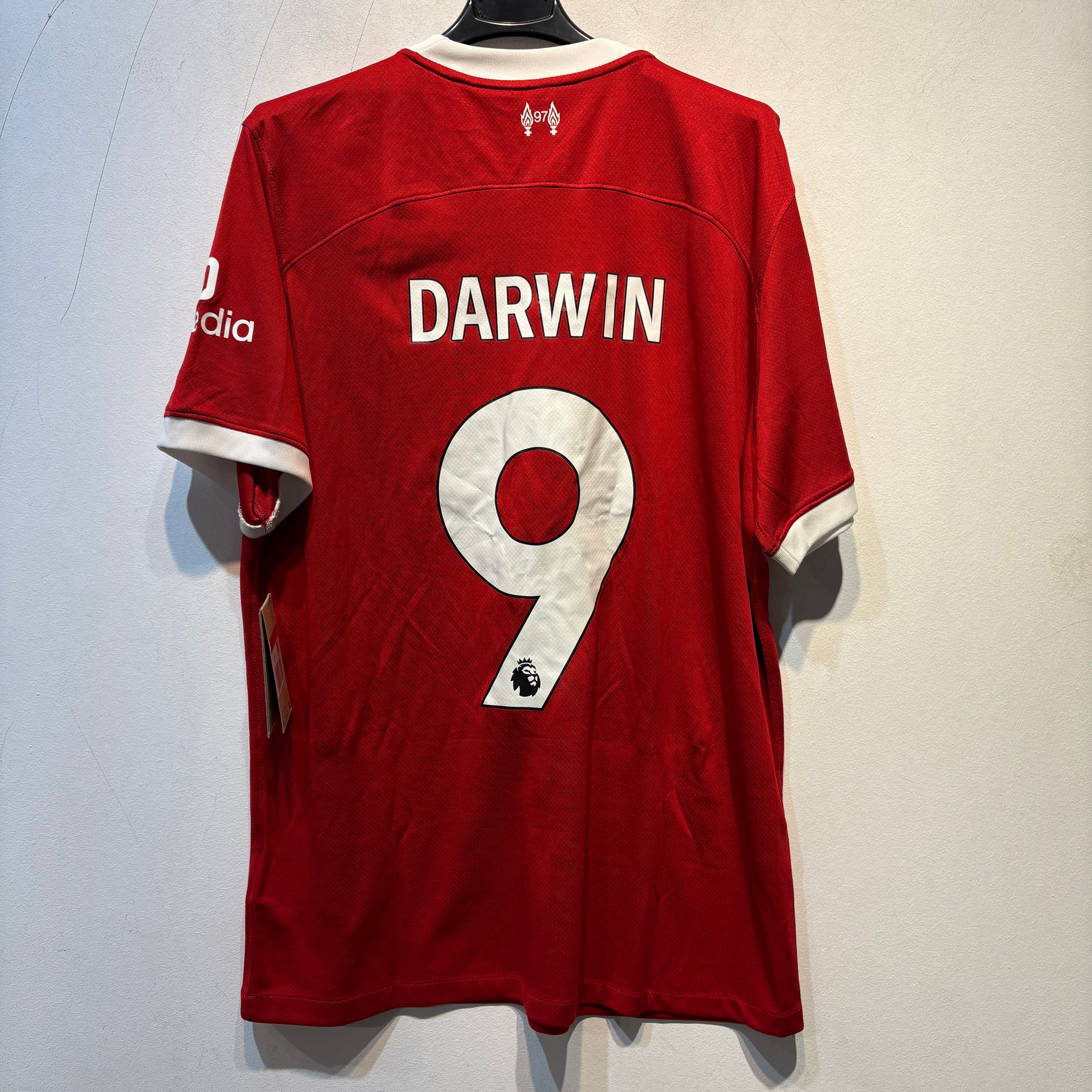 Liverpool FC “Darwin 9” Home Shirt – 2022/2023 – Large
