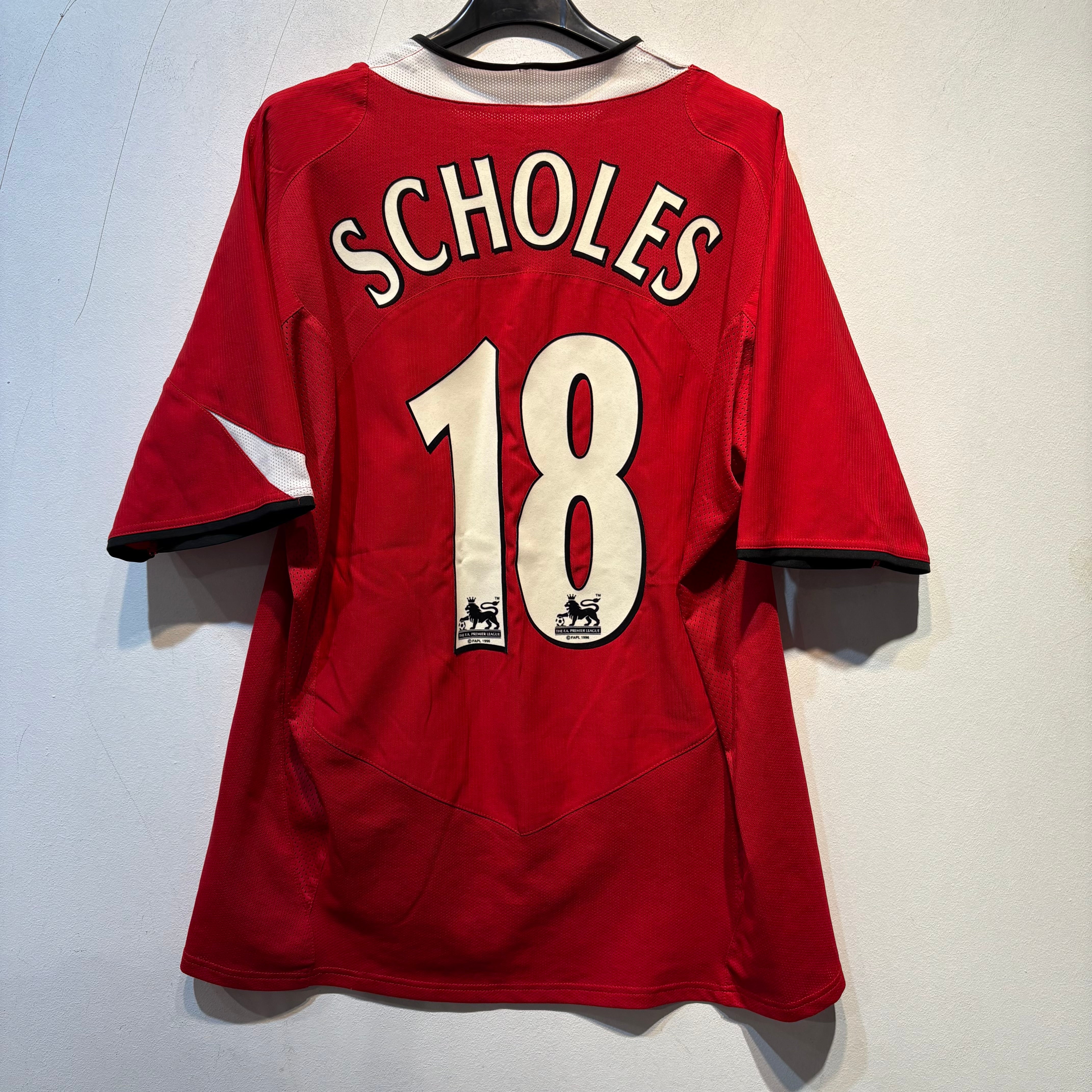 Manchester United “Scholes” Home - 2006/2007 - Large