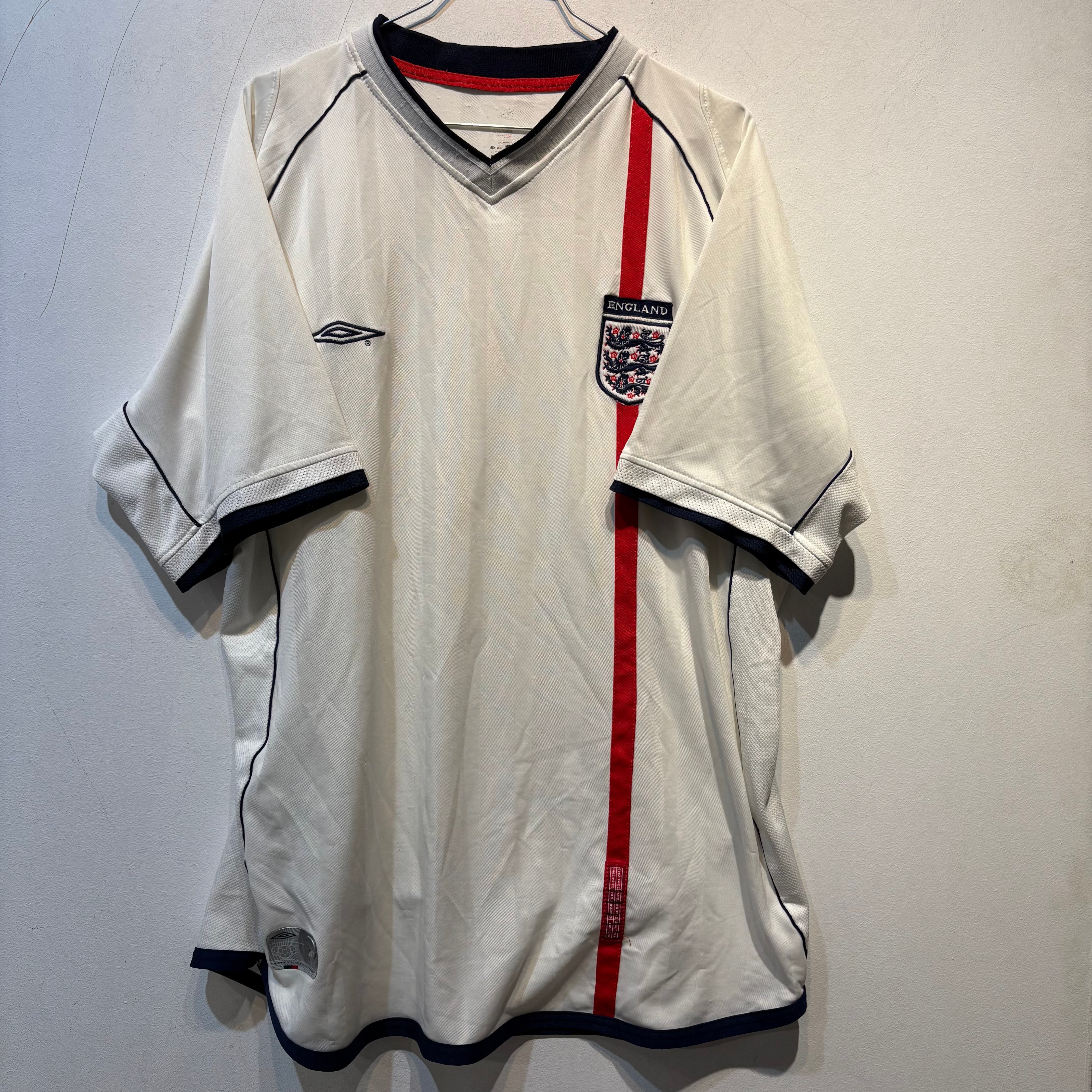 England Home Shirt – 2003/2005 – Euro 2004 – Umbro – XL