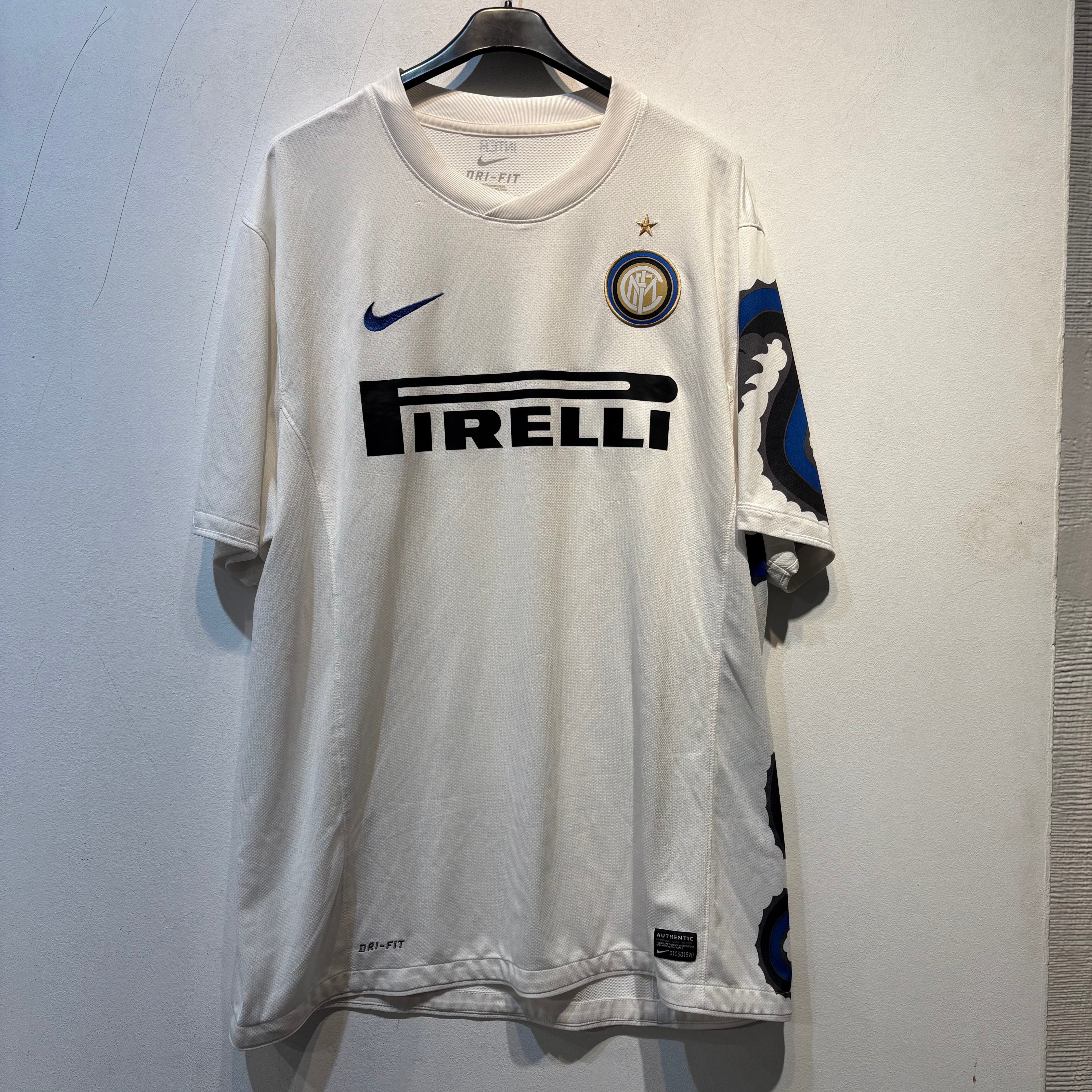 Inter Milan Away 2010/2011 Nike Authentic Shirt – XXL