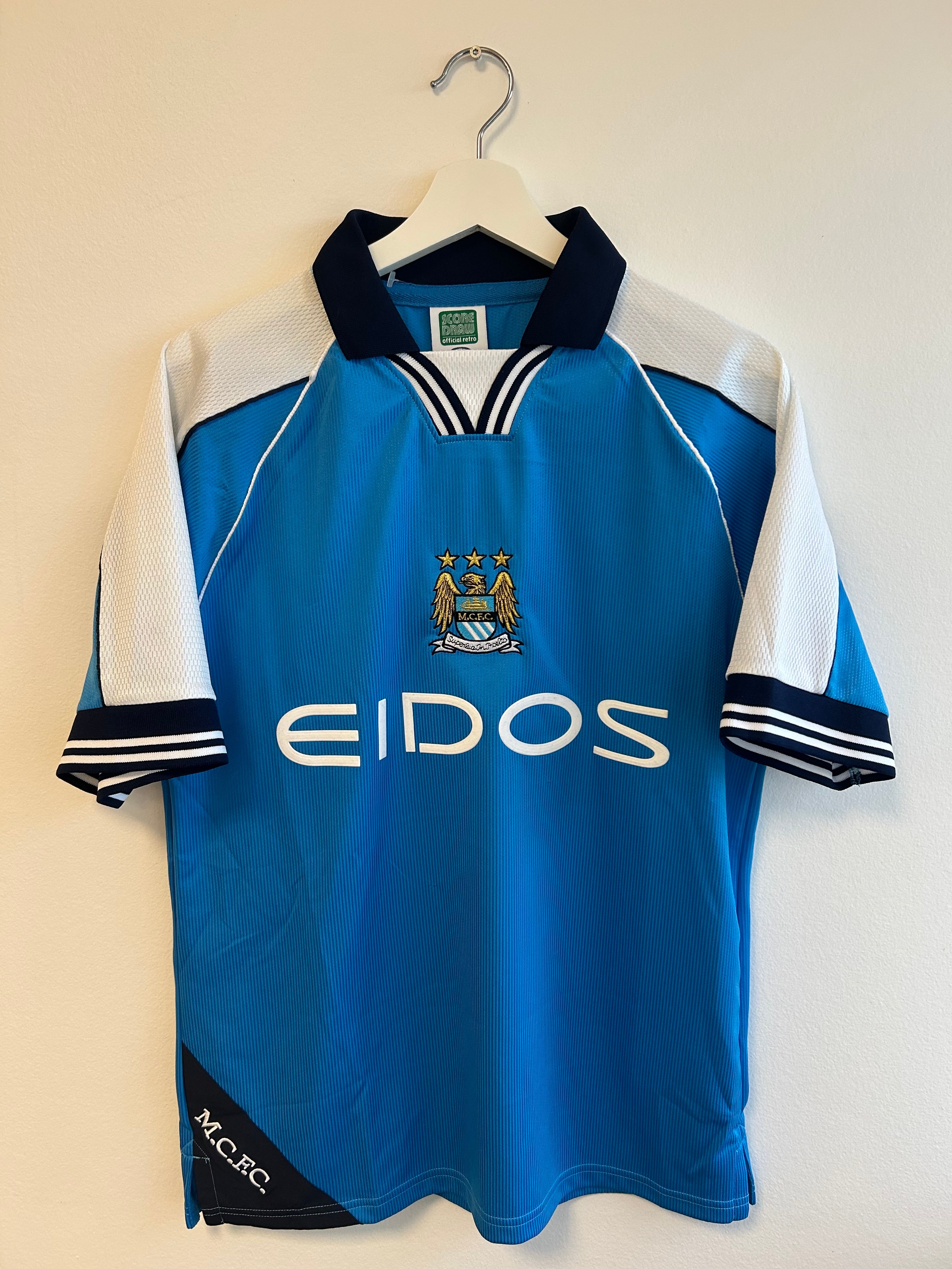 Manchester City Retro Home - 1999/2000 - Medium