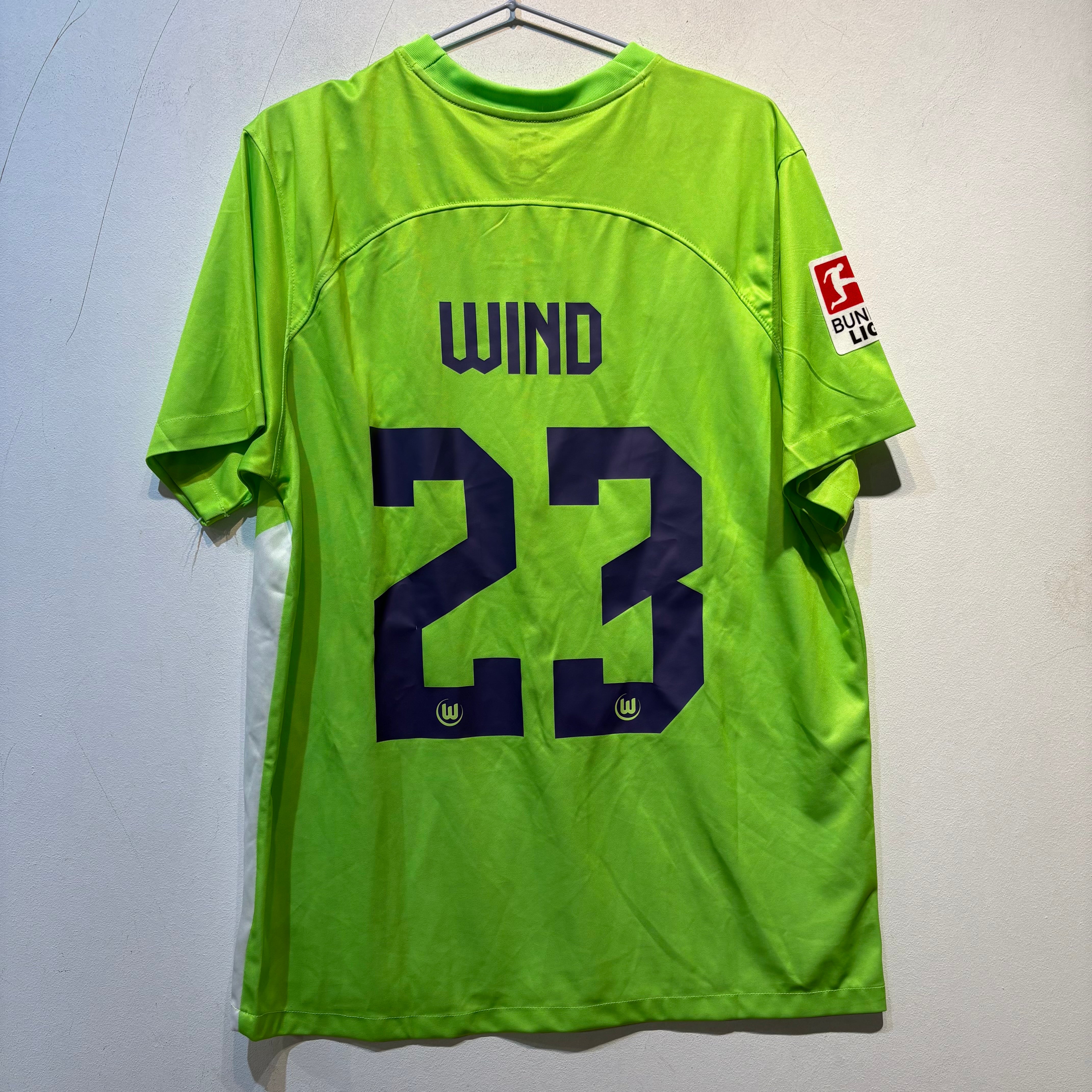 VfL Wolfsburg “Wind 23” Goalkeeper Shirt – 2022/2023 – XL