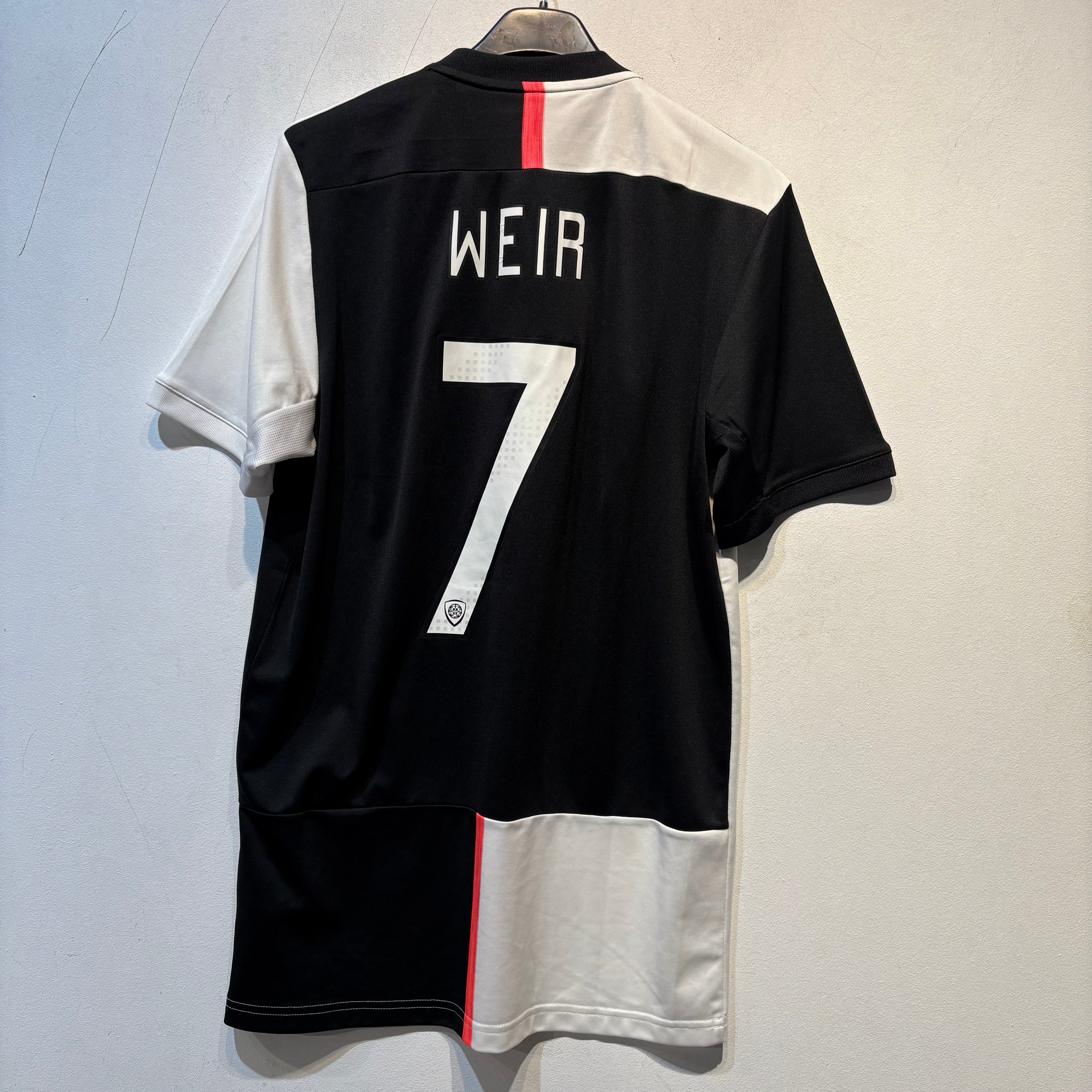 Juventus “Weir” #7 Home Shirt – 2019/2020 – Adult Small
