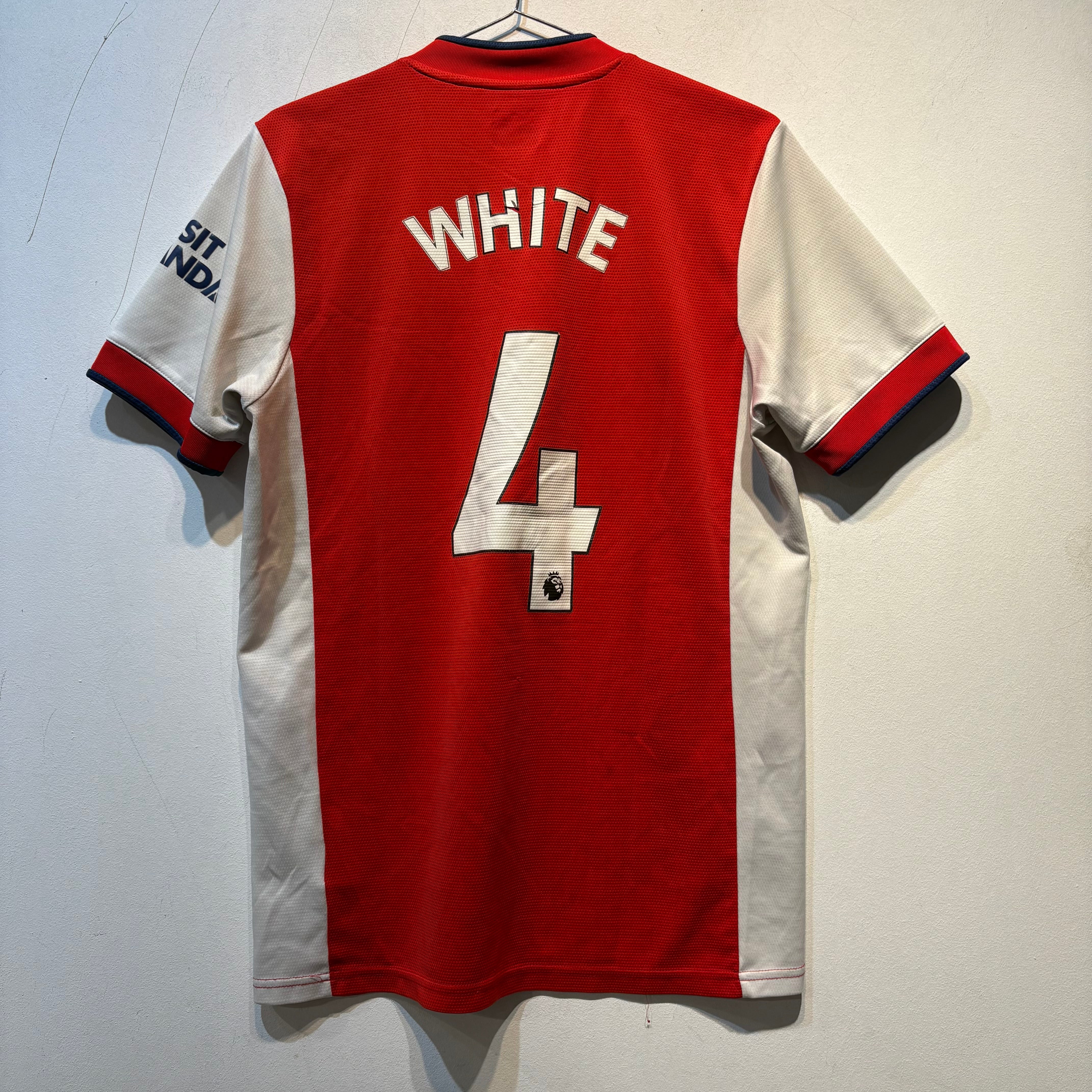 Arsenal “Ben White #4” Home Shirt - 2022/2023 - Medium