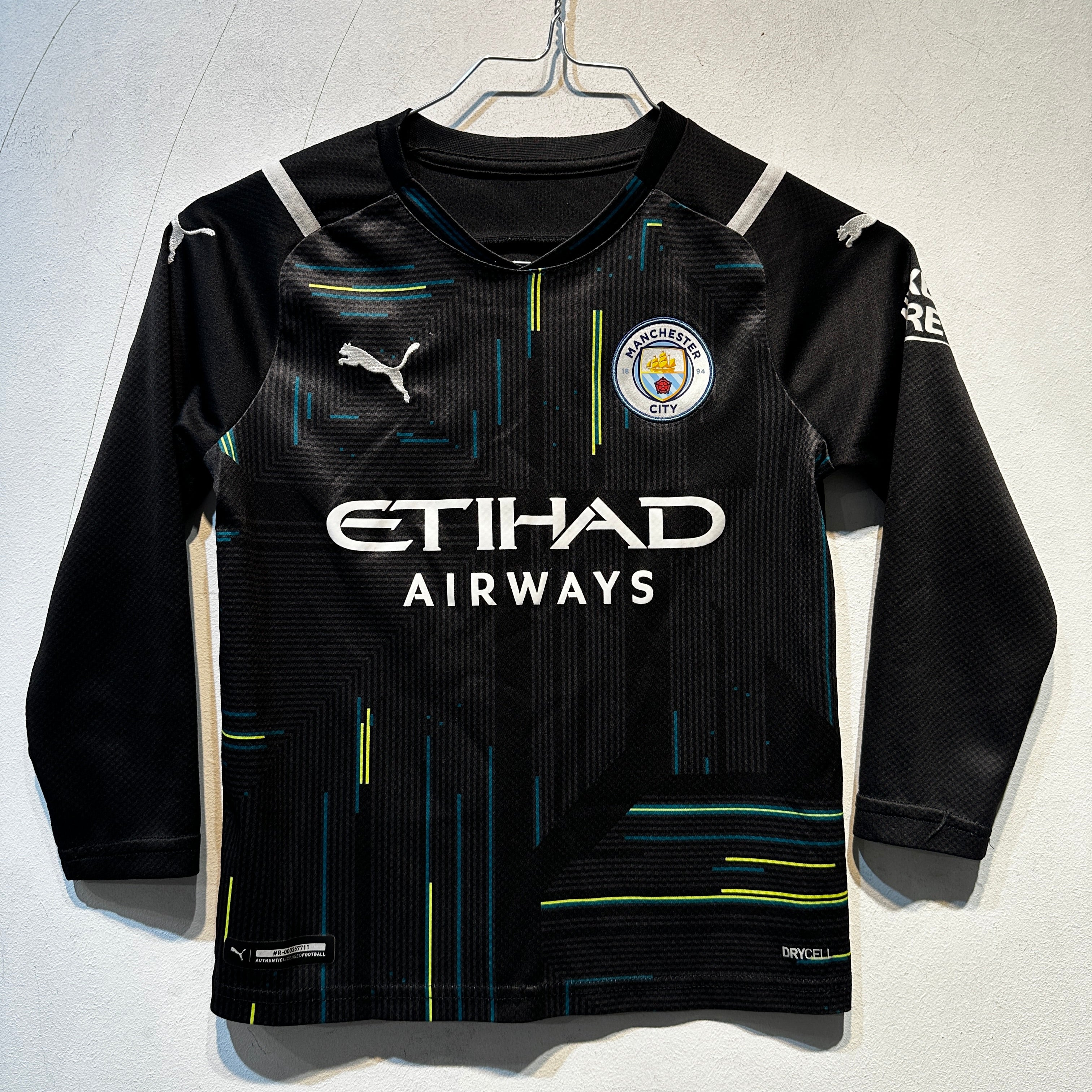Manchester City Away Long Sleeve - 2021/2022 - 7-8Y