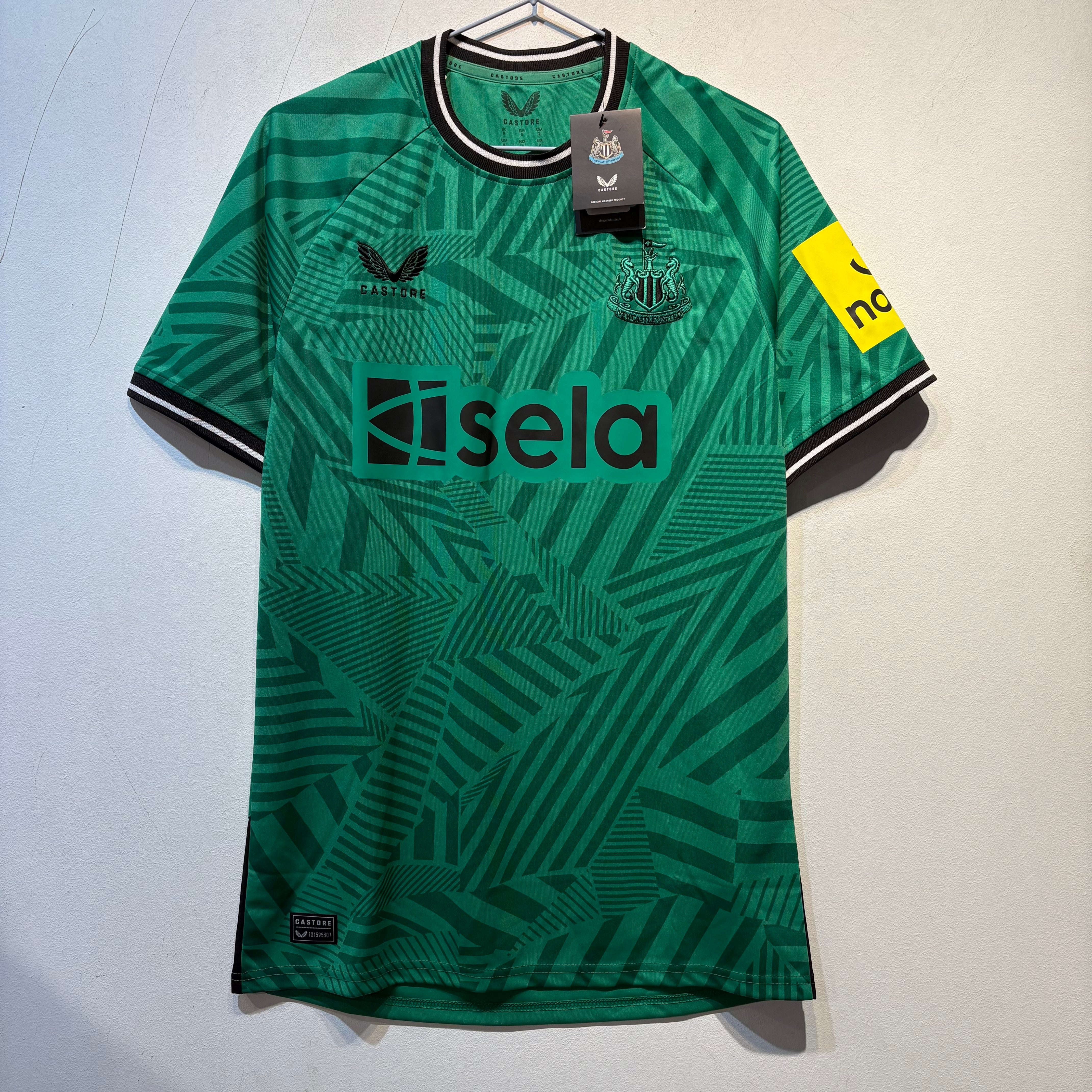Newcastle United Away Shirt – 2022/2023 – Castore – Green – Size S