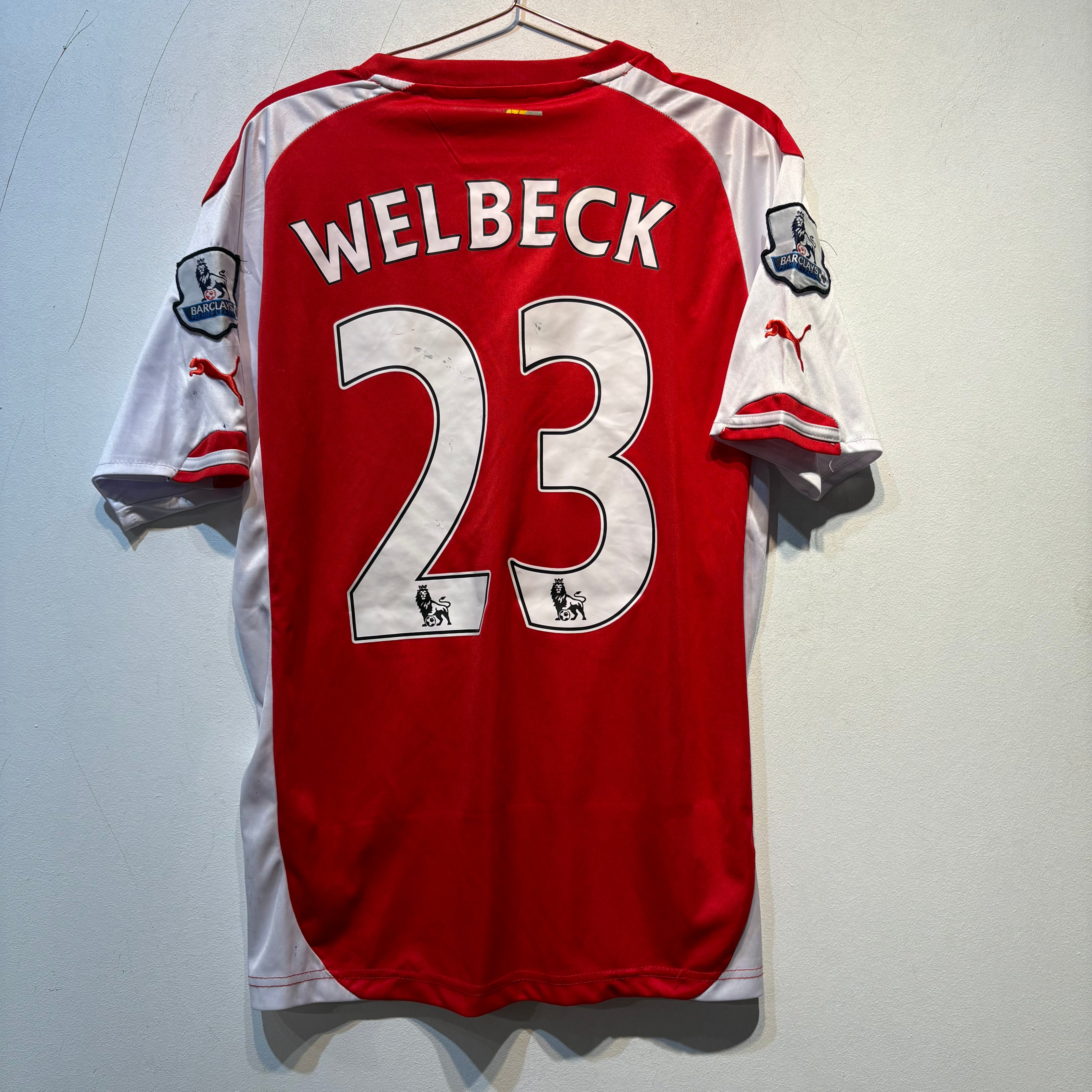 Arsenal “Welbeck 23” Home Shirt - 2014/2015 - Large
