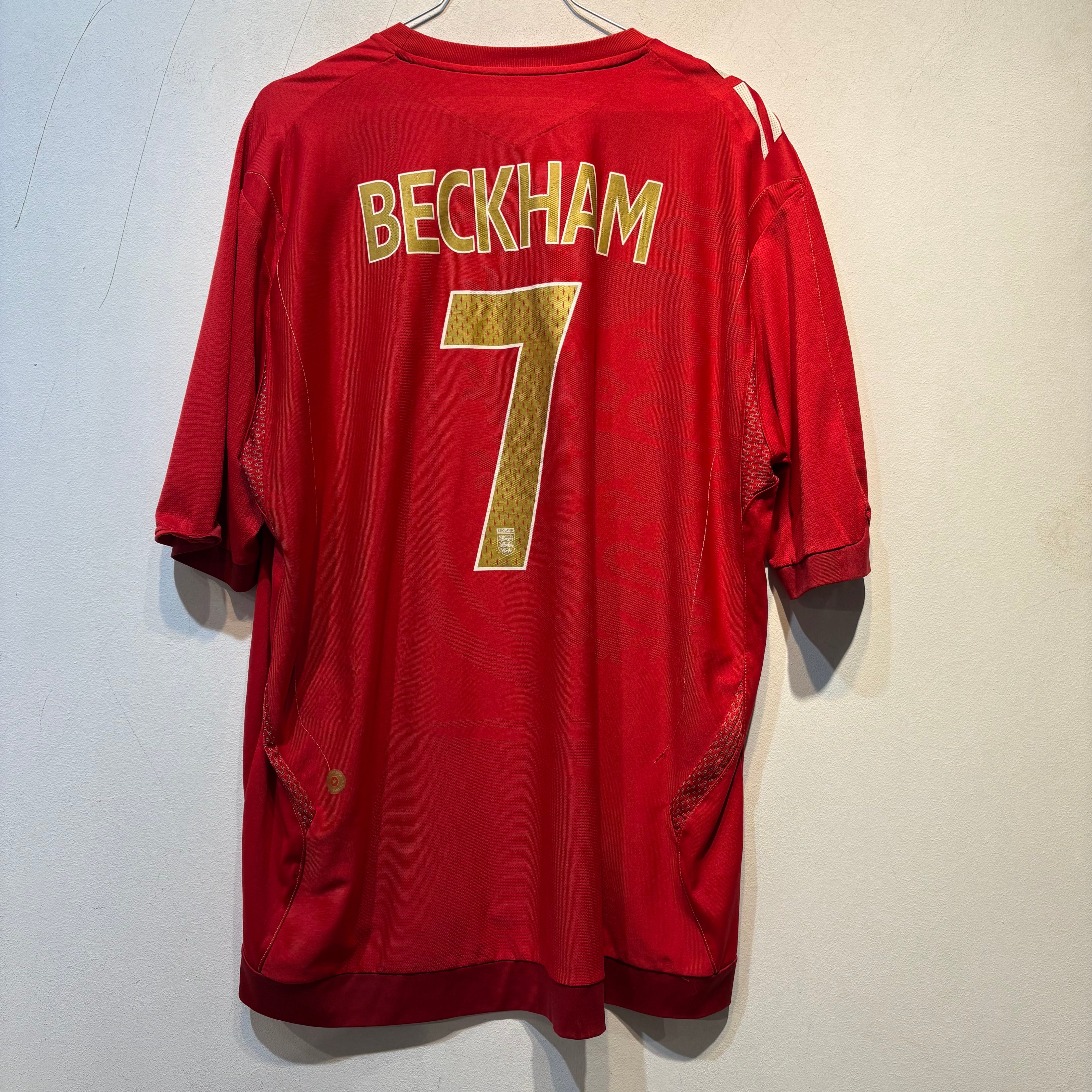 England “Beckham” Away Shirt – 2008/2009 – XXL