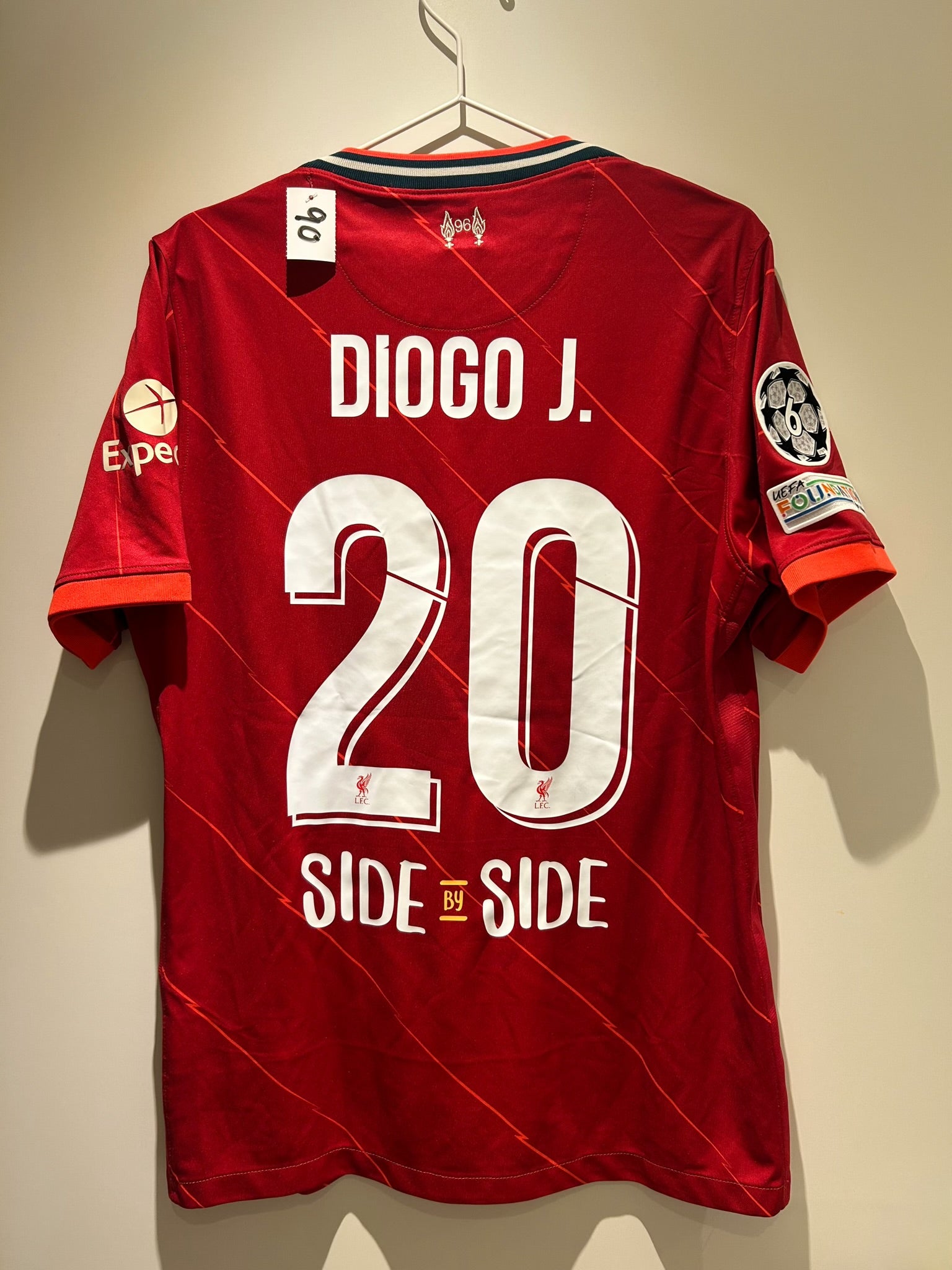 Liverpool “Diogo J.” Home - 2021/2022 - Medium