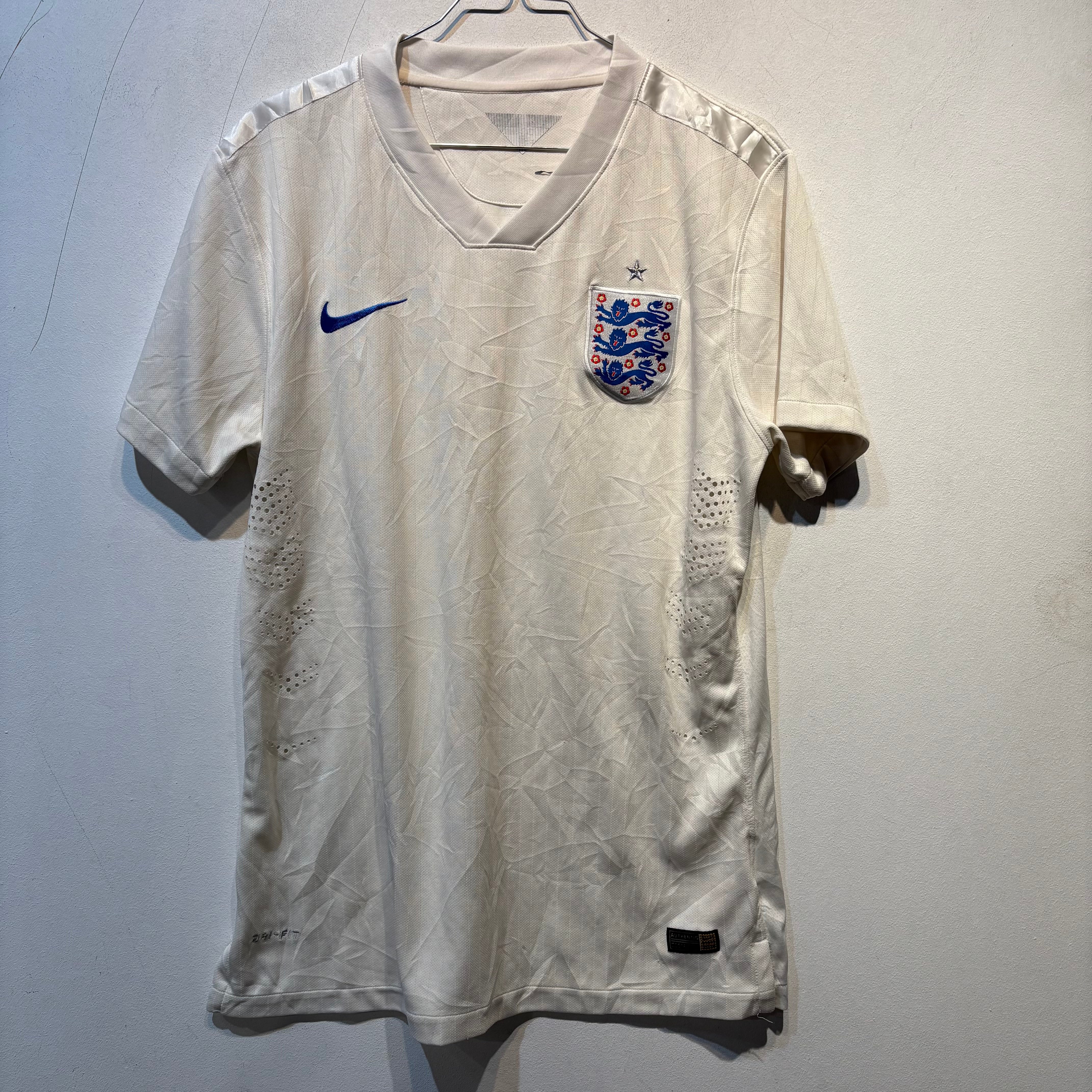 England Home Shirt – 2014/2015 – FIFA World Cup 2014 – Size Large