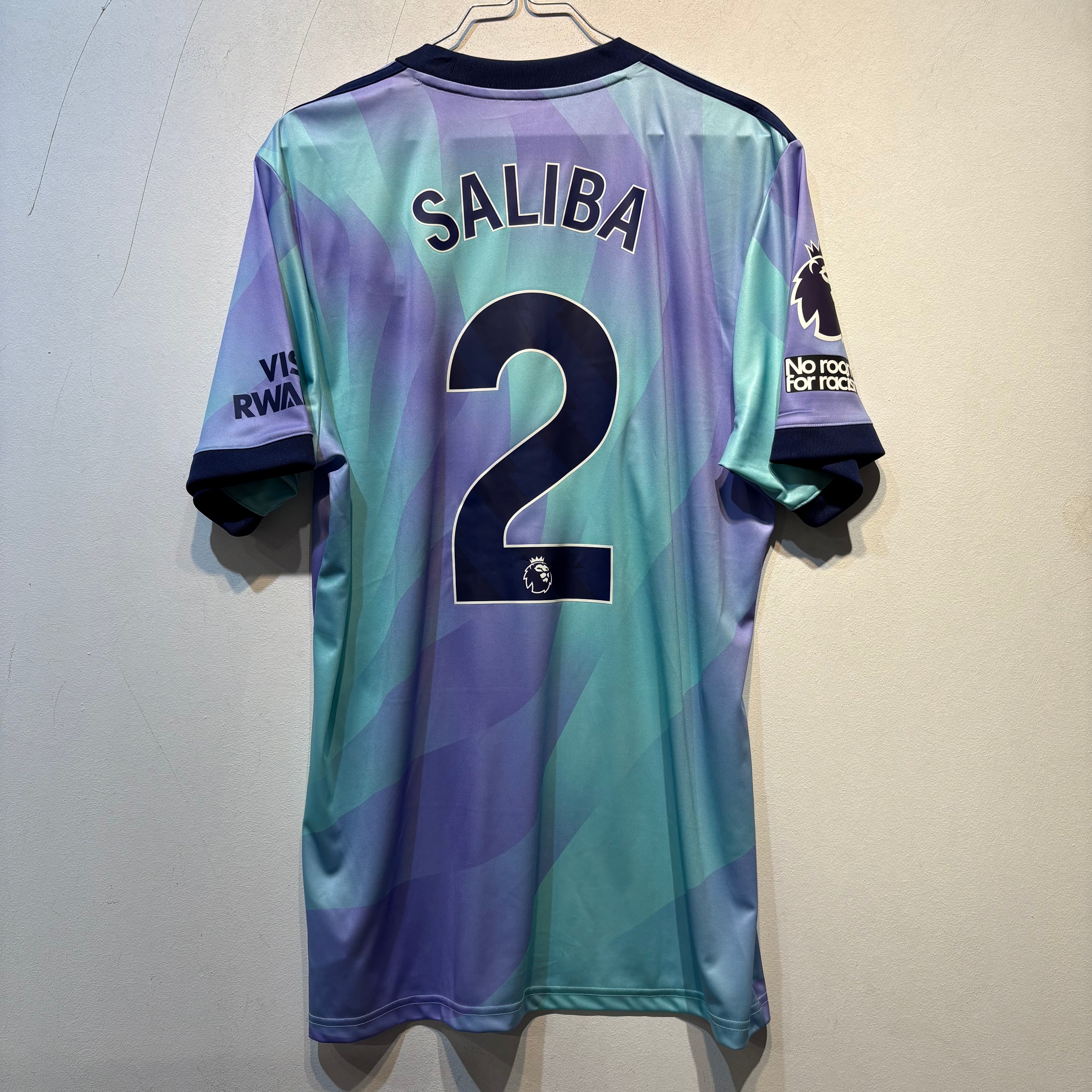 Arsenal “Saliba 2” Third Shirt - 2023/2024 - Large