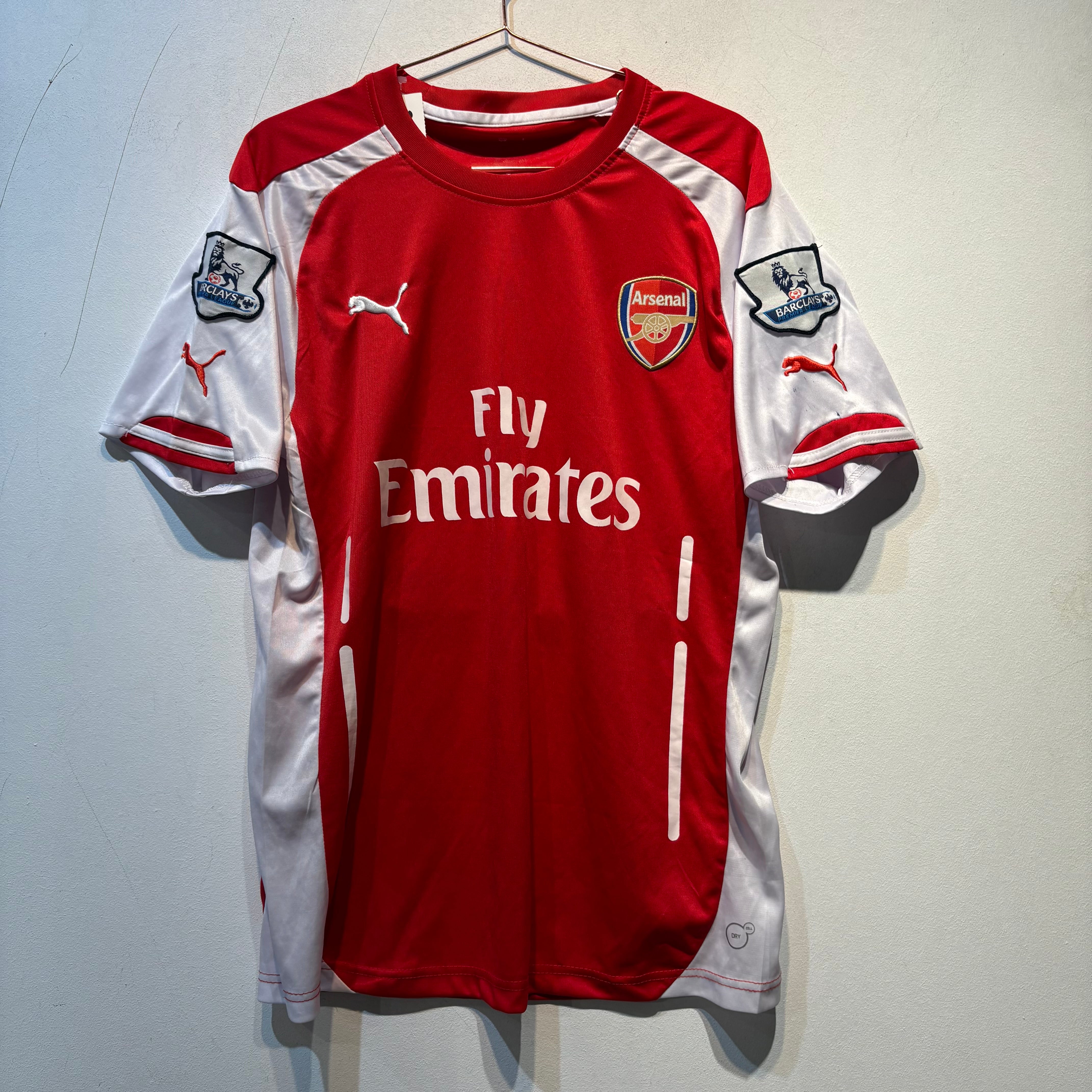 Arsenal “Welbeck 23” Home Shirt - 2014/2015 - Large