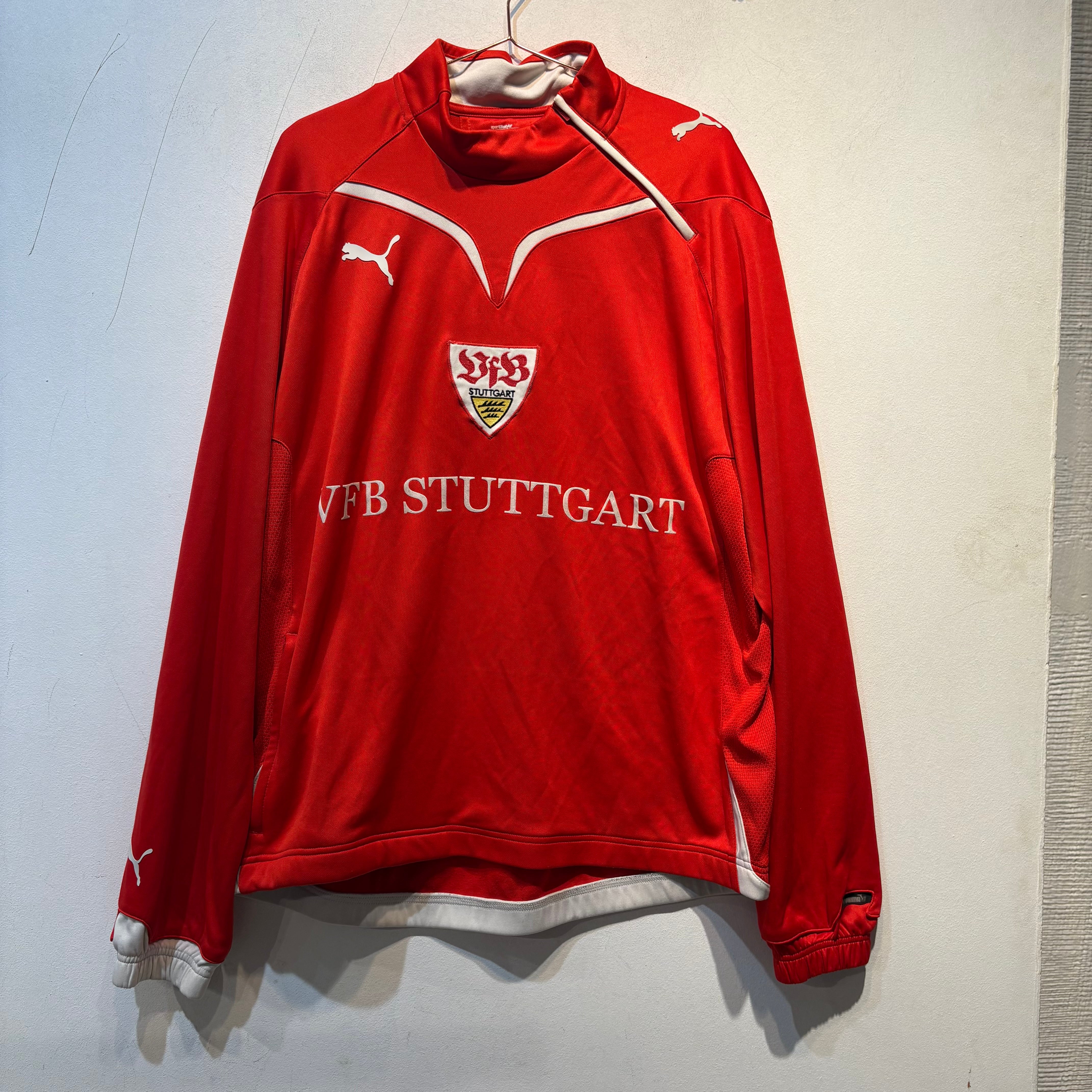 VfB Stuttgart Training Top – Puma – Red – Early 2000s – Adult Large