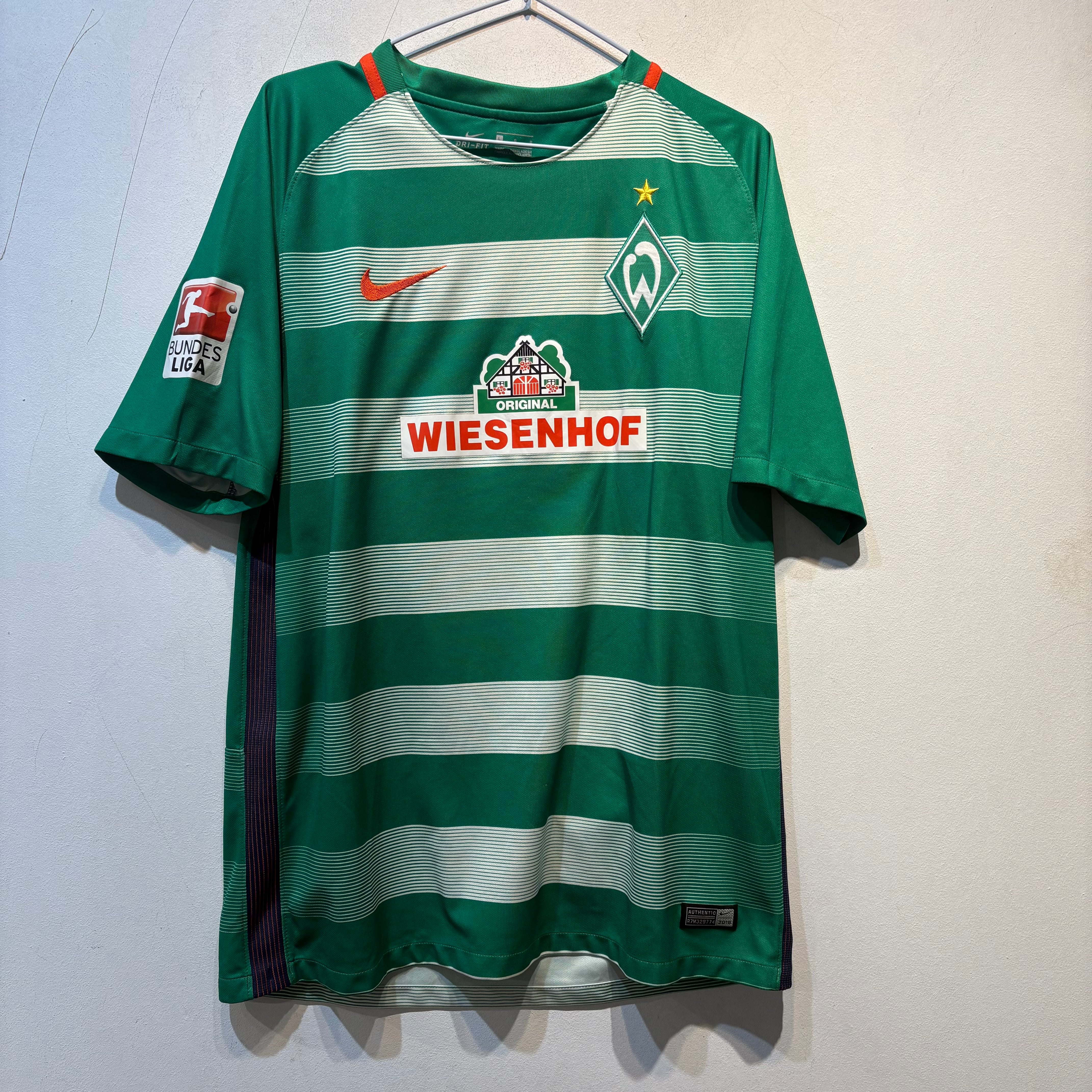Werder Bremen “Delaney 6” Home – 2016/2017 – Nike – Large