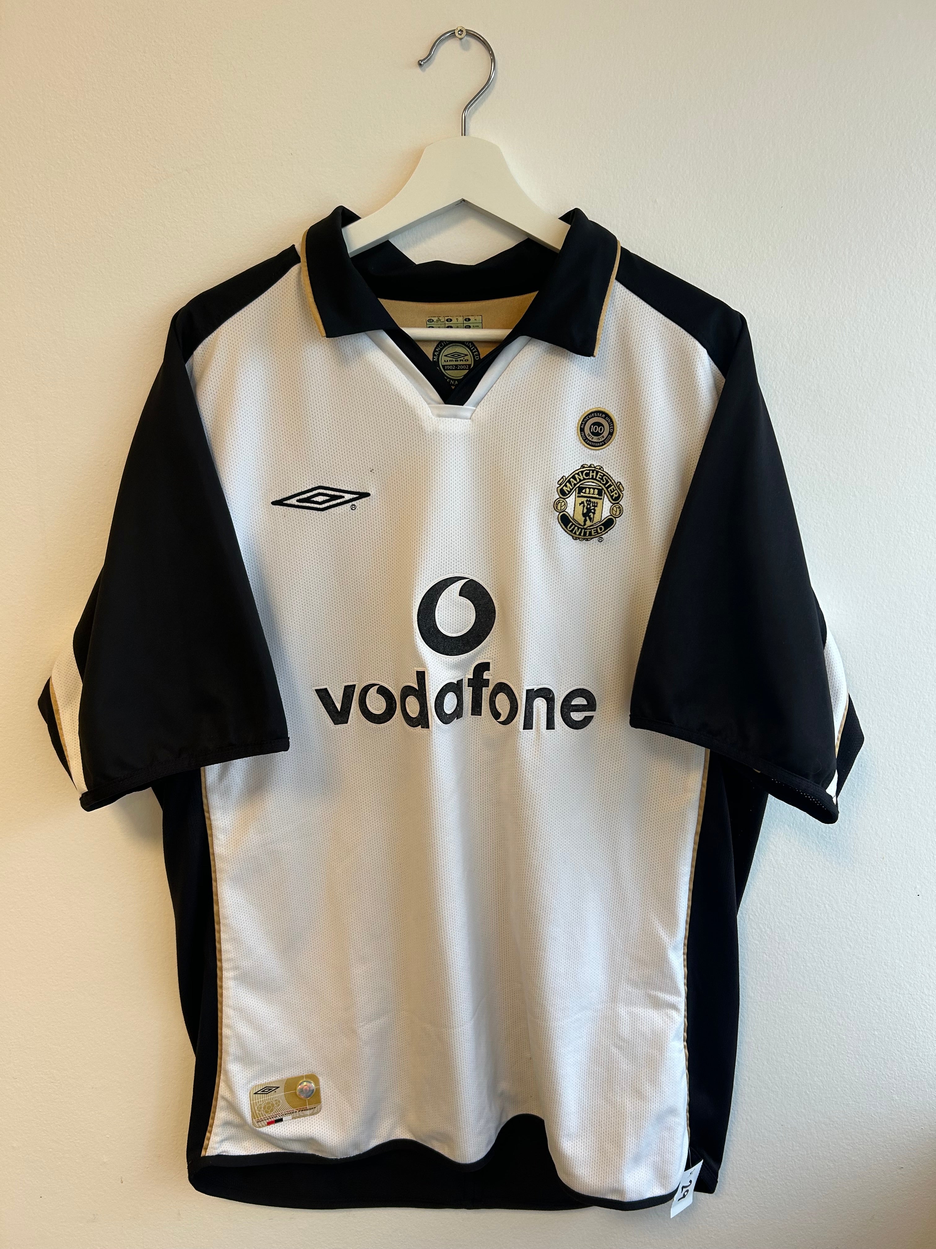 Manchester United Home, Centenary - 2001/2002 - XL