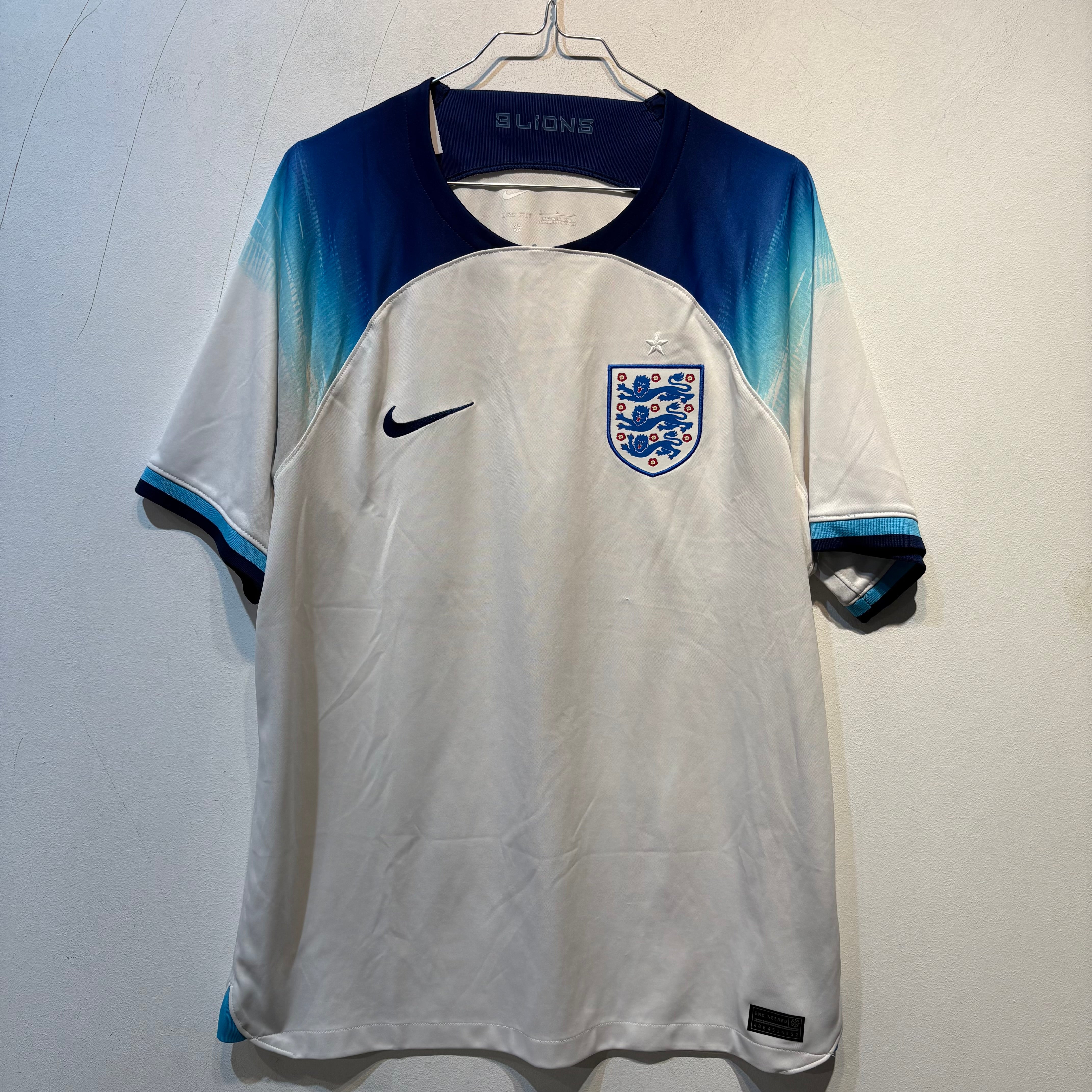 England Home Shirt 2022/2023 – Large – White – Nike Dri-FIT