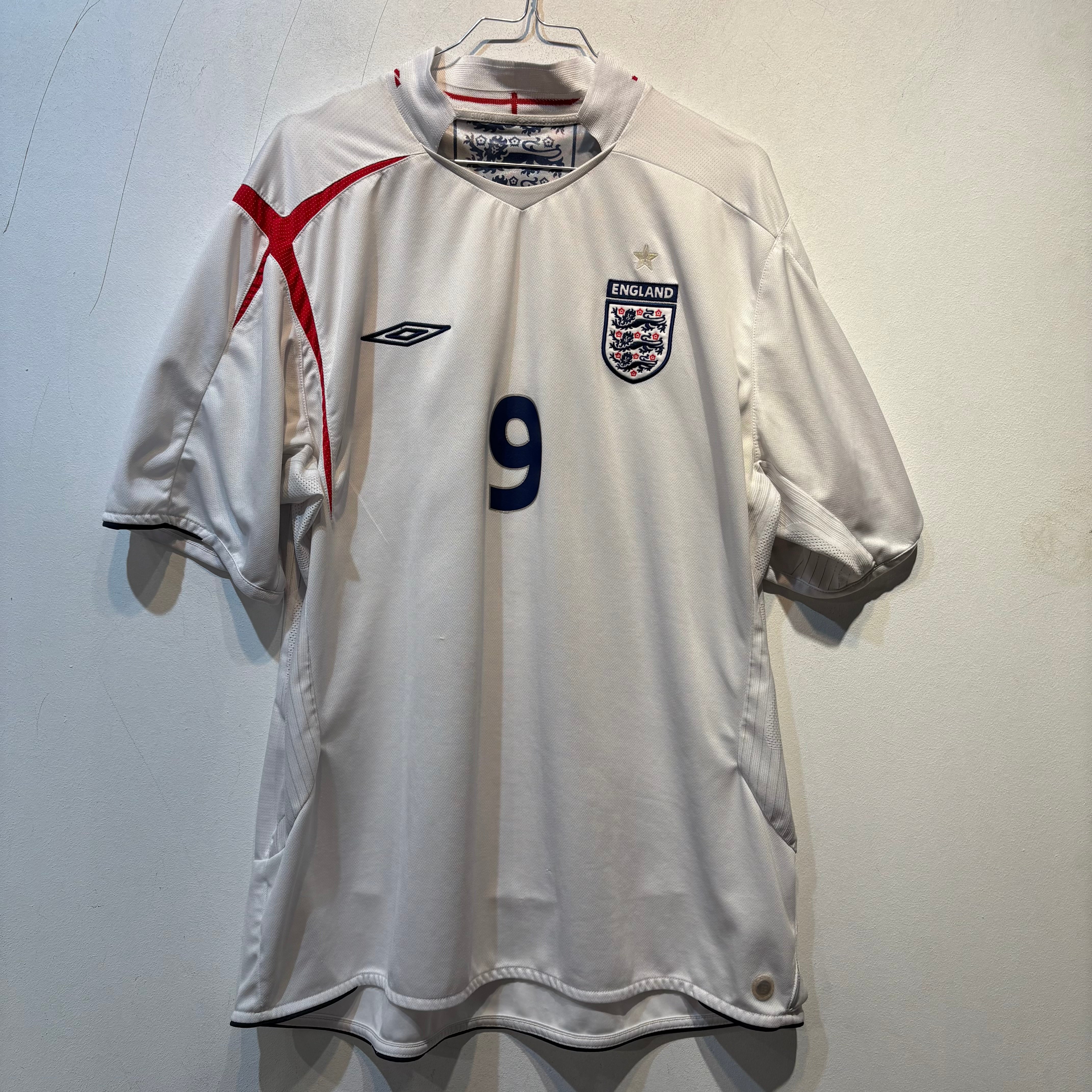 England “Rooney 9” Home Shirt – 2005/2007 – FIFA World Cup 2006 – XXL