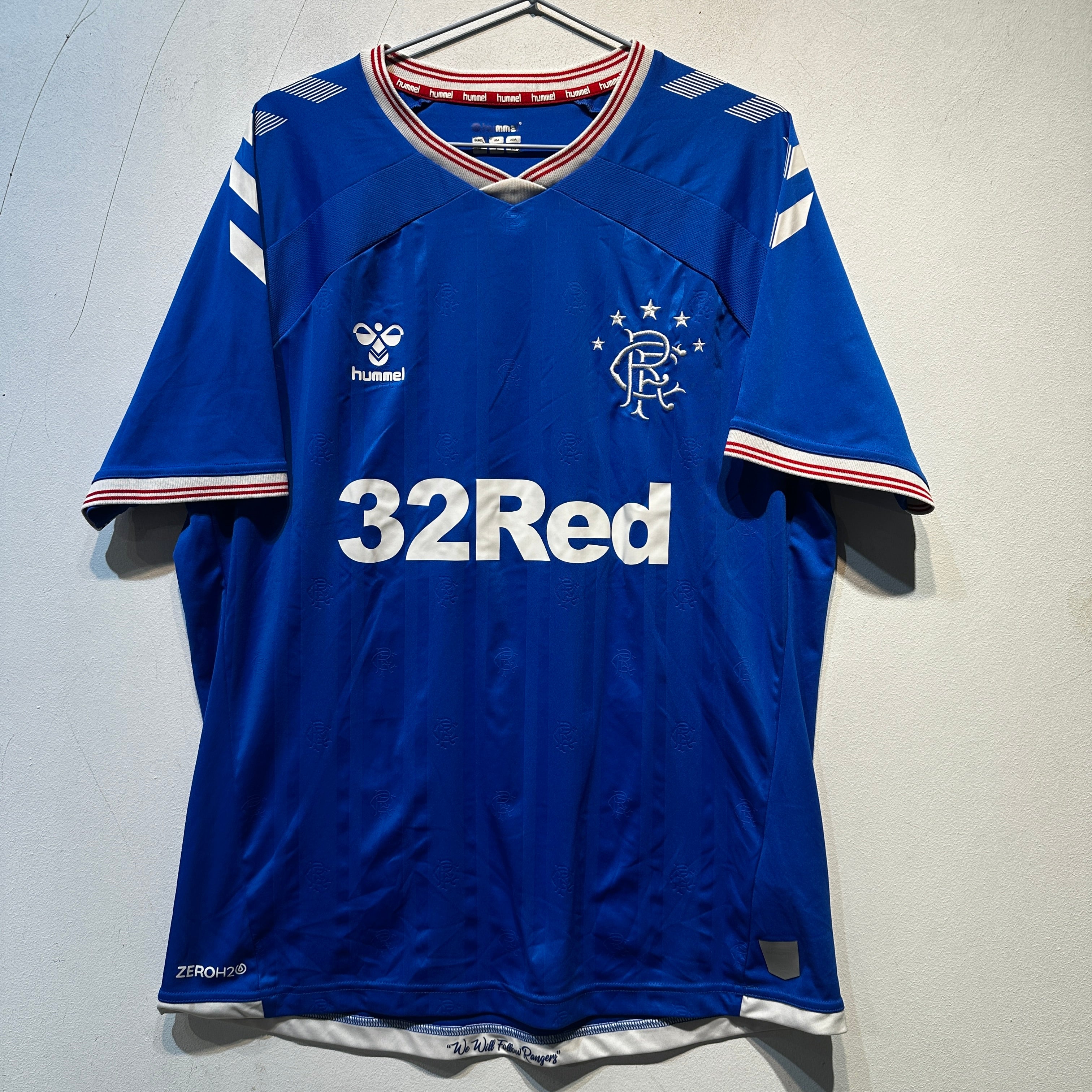 Rangers FC Home Shirt - 2019/2020 - XL