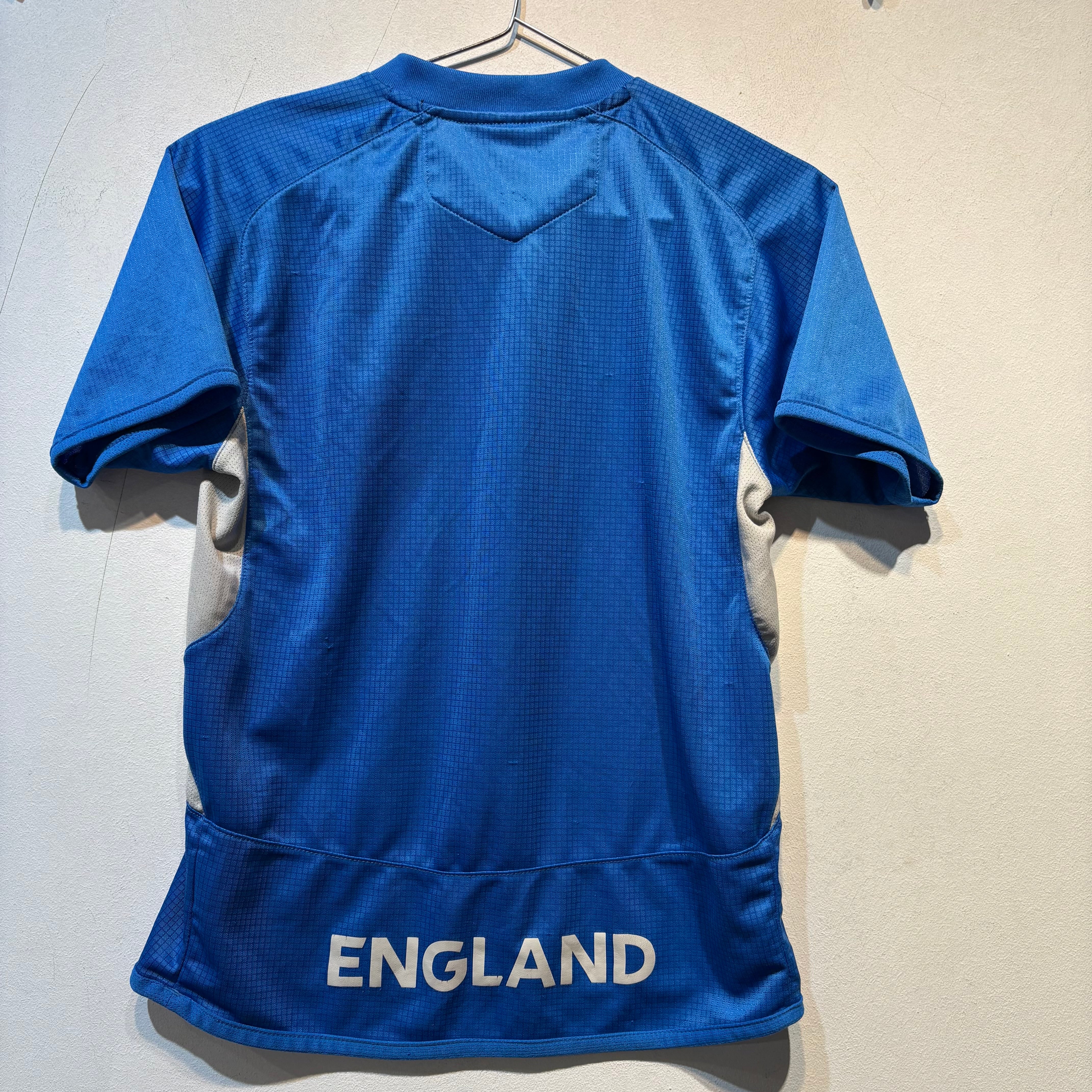 England Away Shirt 2008/2010 – Youth Medium – Umbro Blue