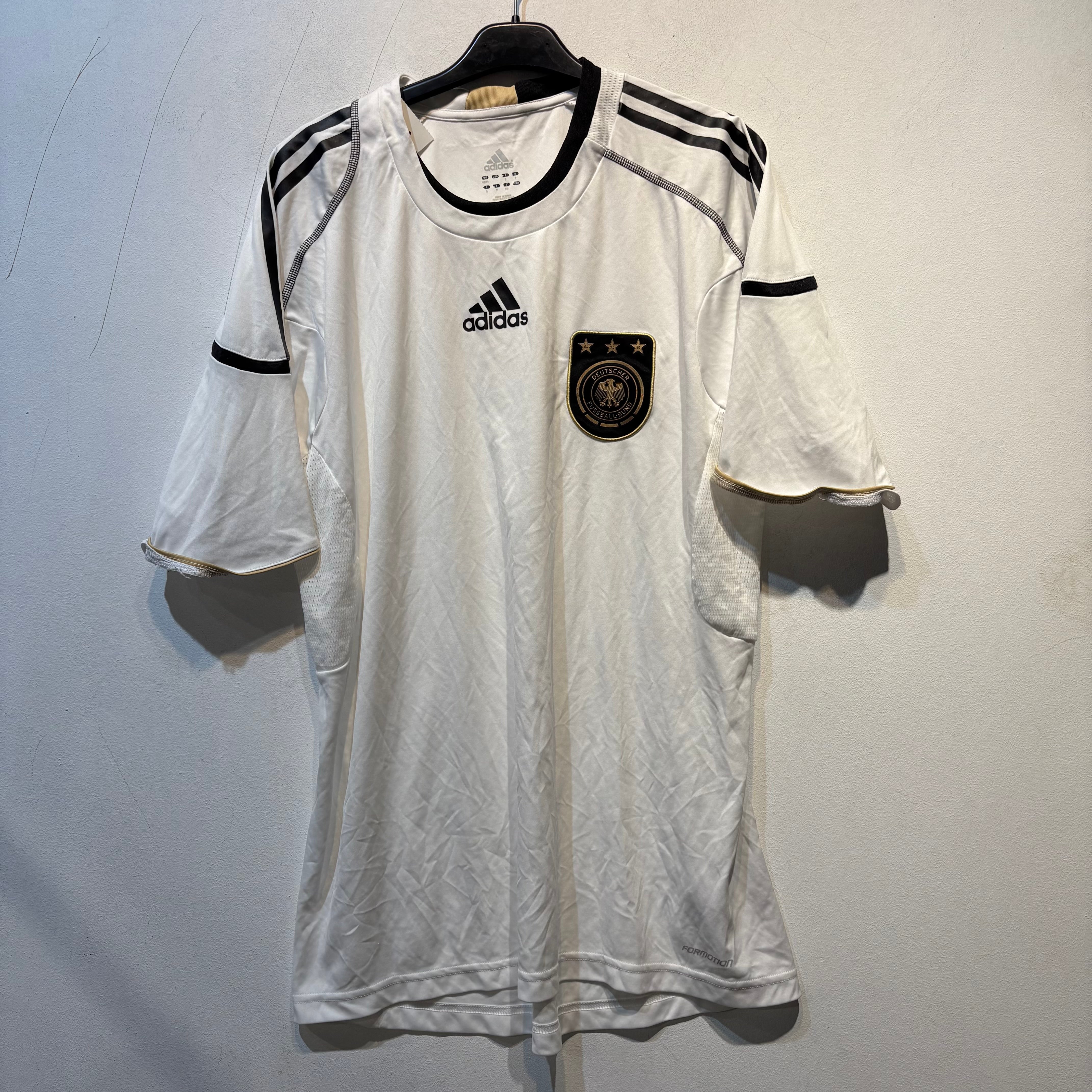 Germany Home Shirt – 2009/2010 – Adidas – Large (42/44)