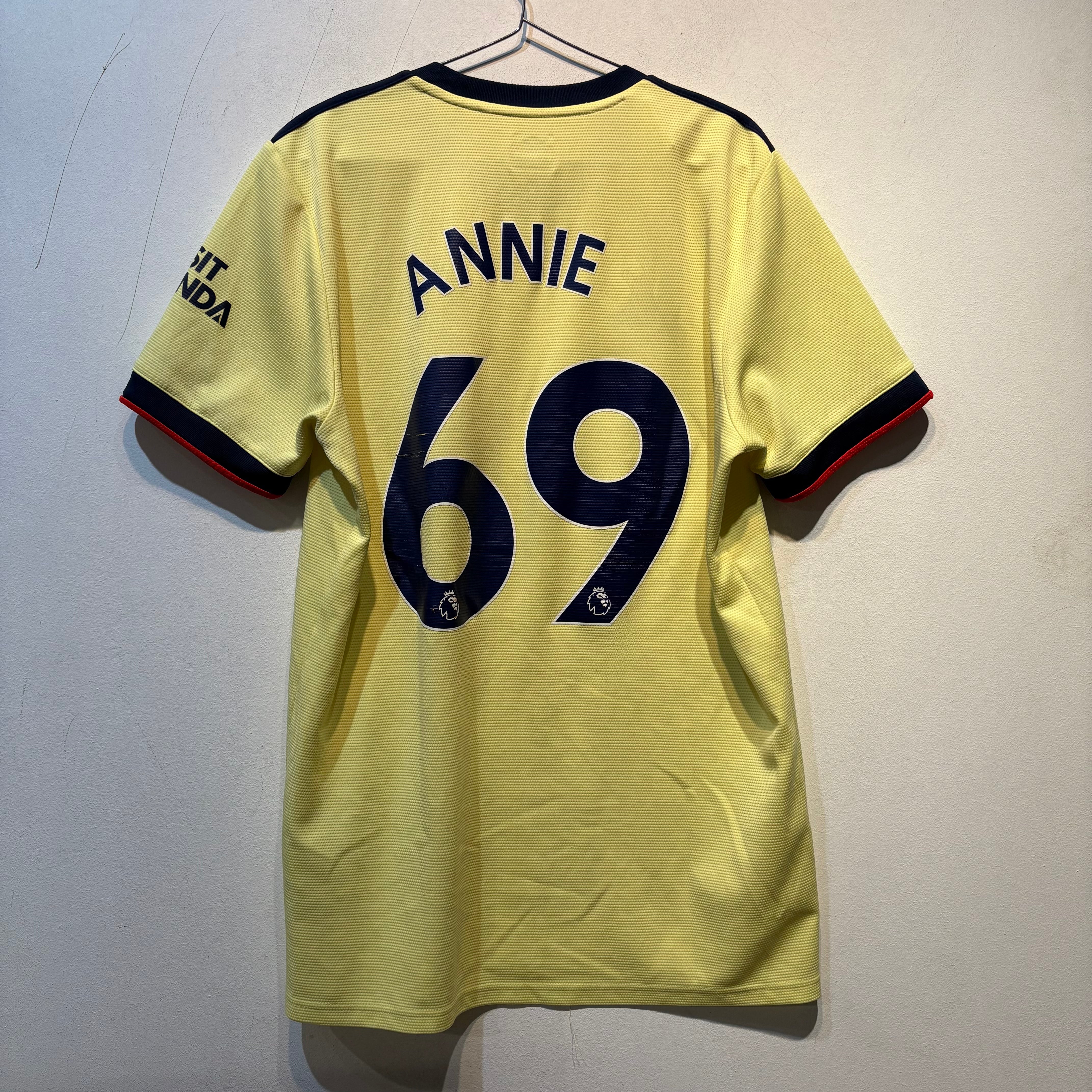 Arsenal “Anne #69” Away Shirt - 2022/2023 - Large