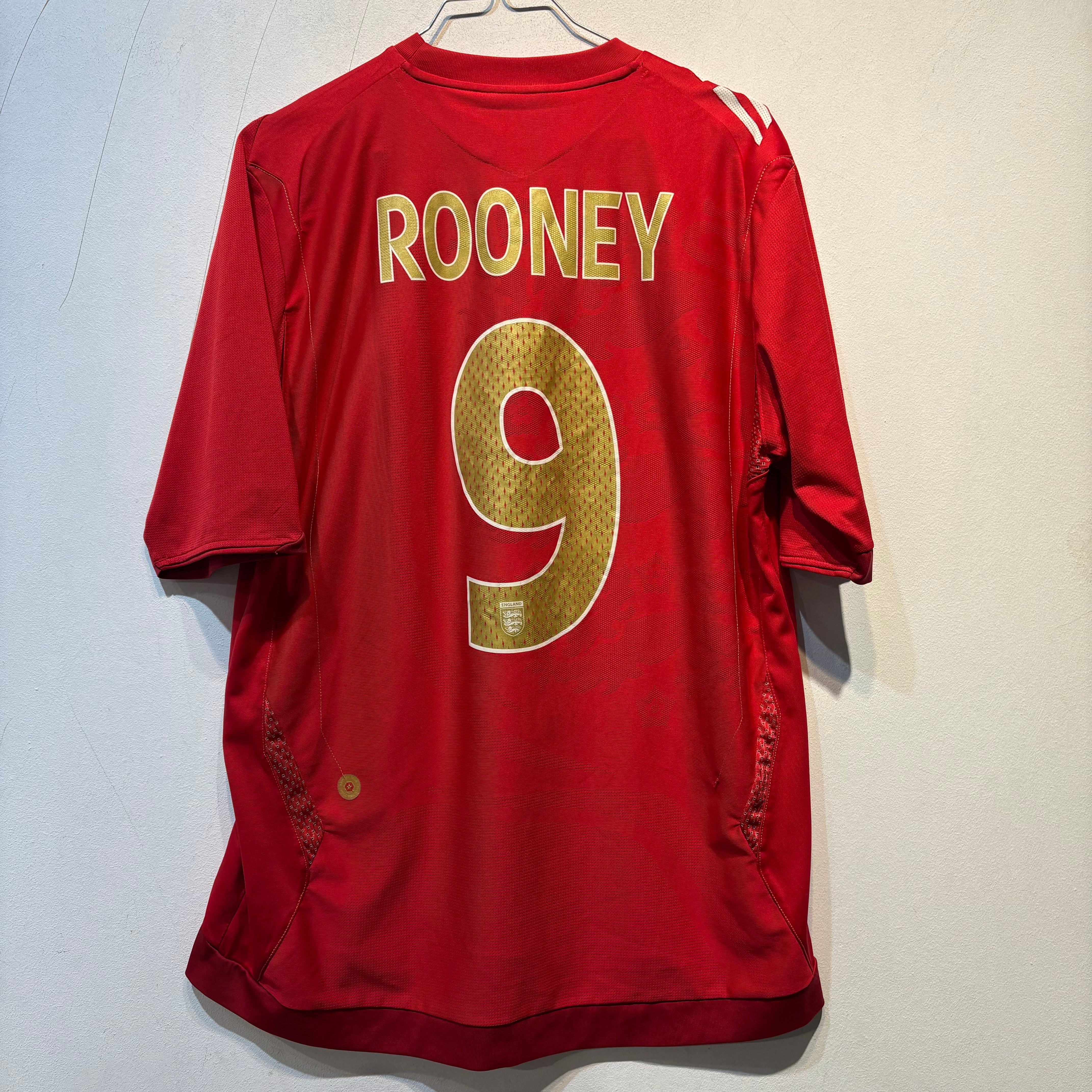 England “Rooney 9” Away Shirt – Umbro – 2008/2010 – Large