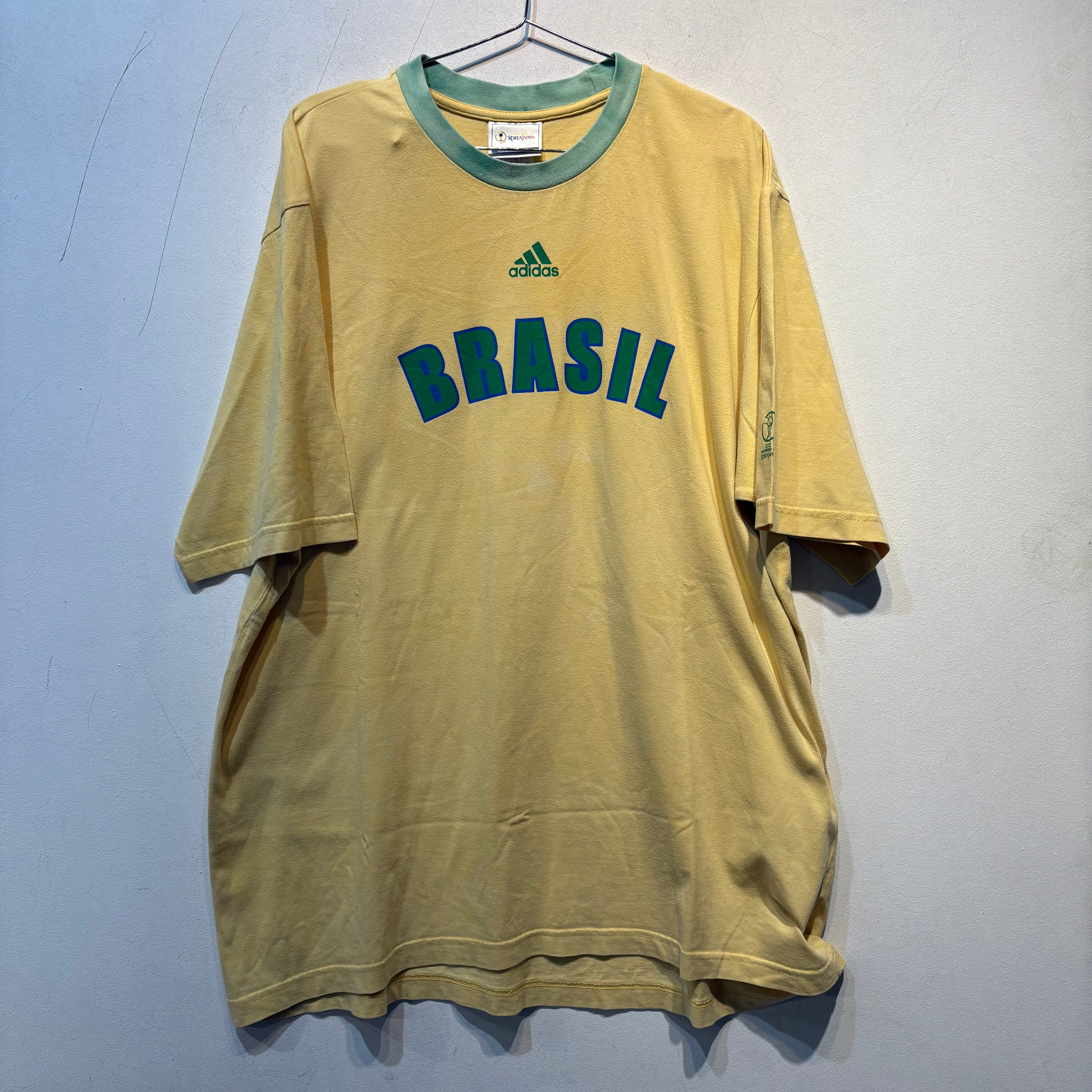 Brazil “10” Home Fan Shirt – FIFA World Cup Korea/Japan 2002 – Adidas – XL