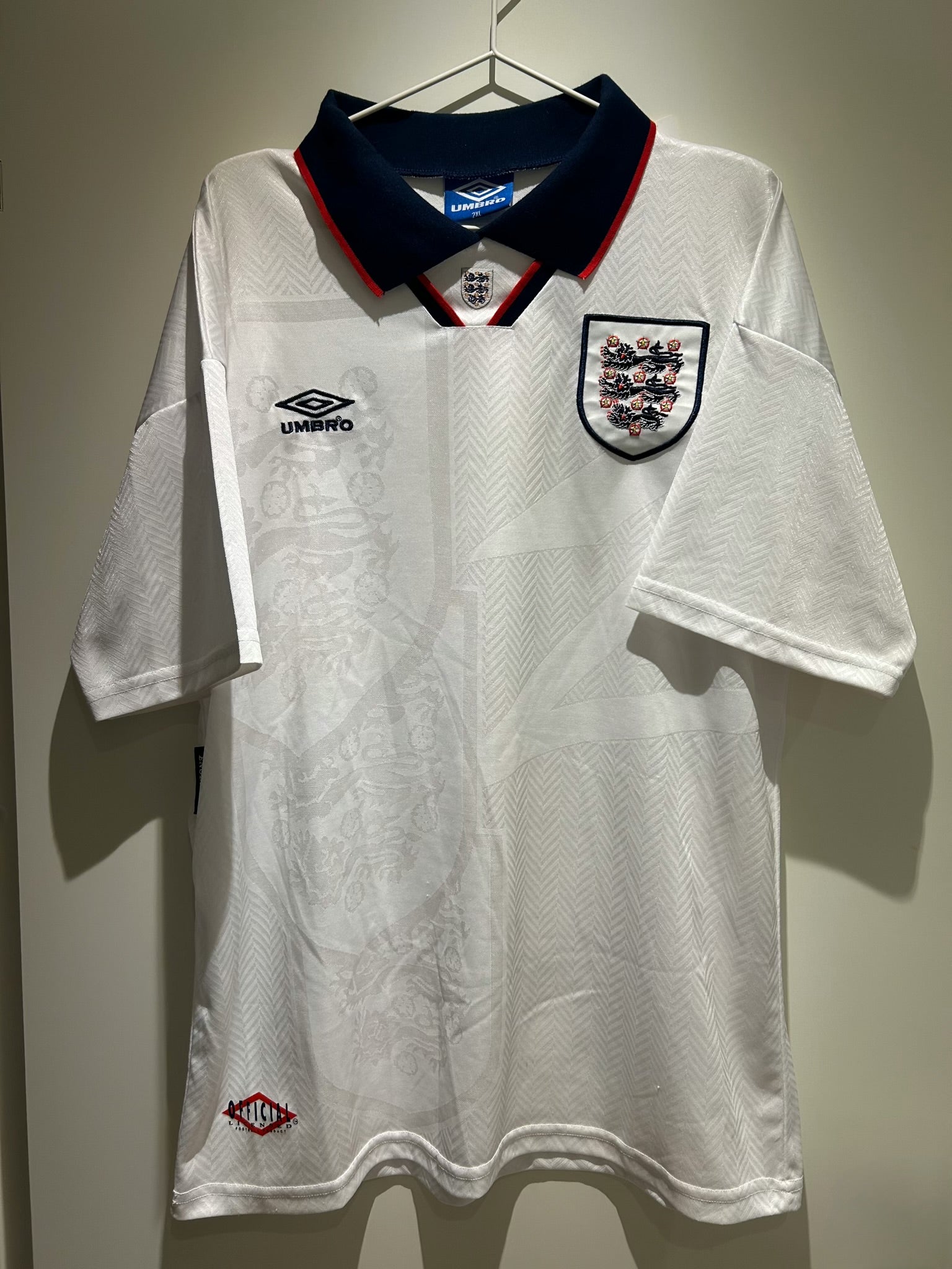England Home - 1993/1995 - XXL