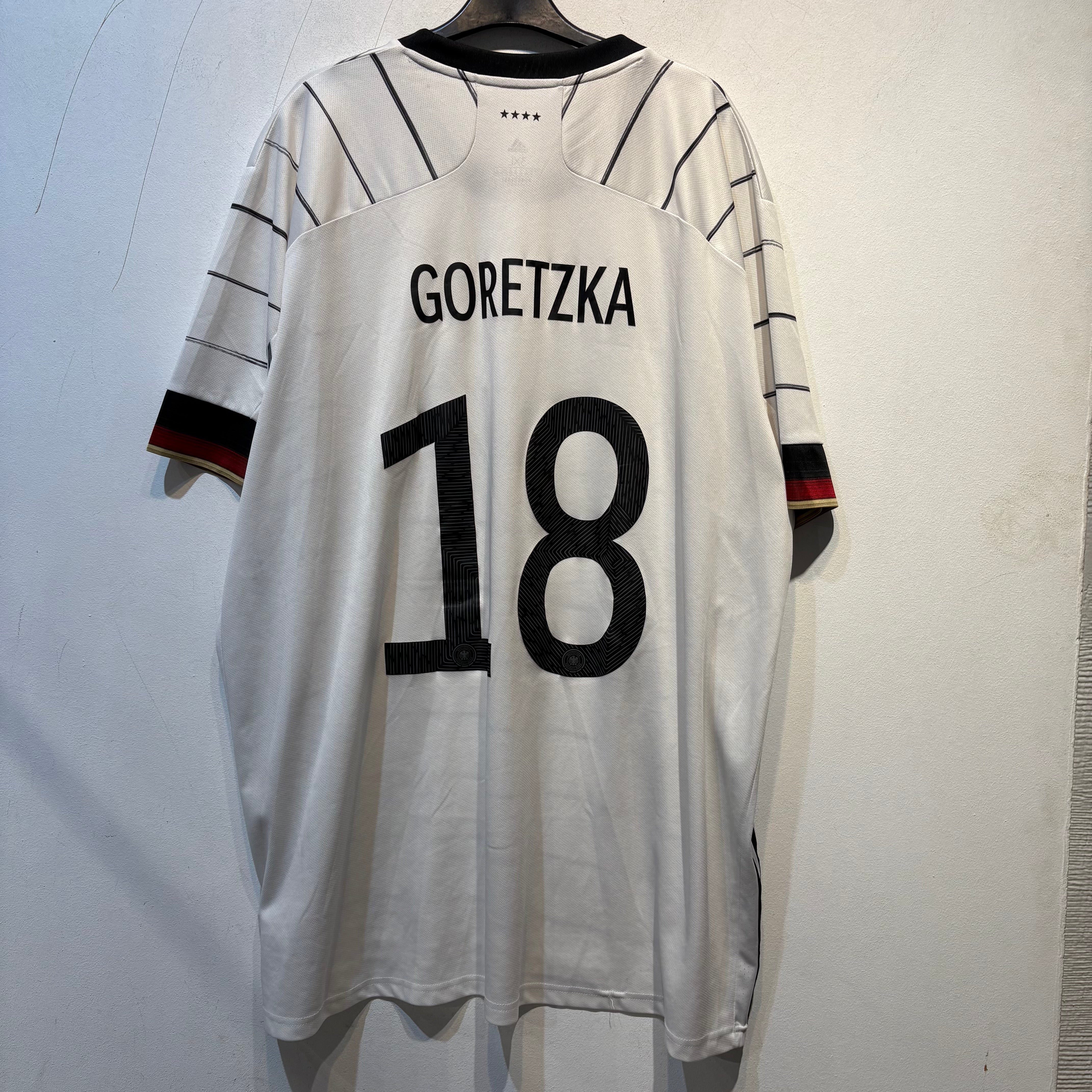 Germany Goretzka #18 Home Shirt – Euro 2020 – Adult 3XL