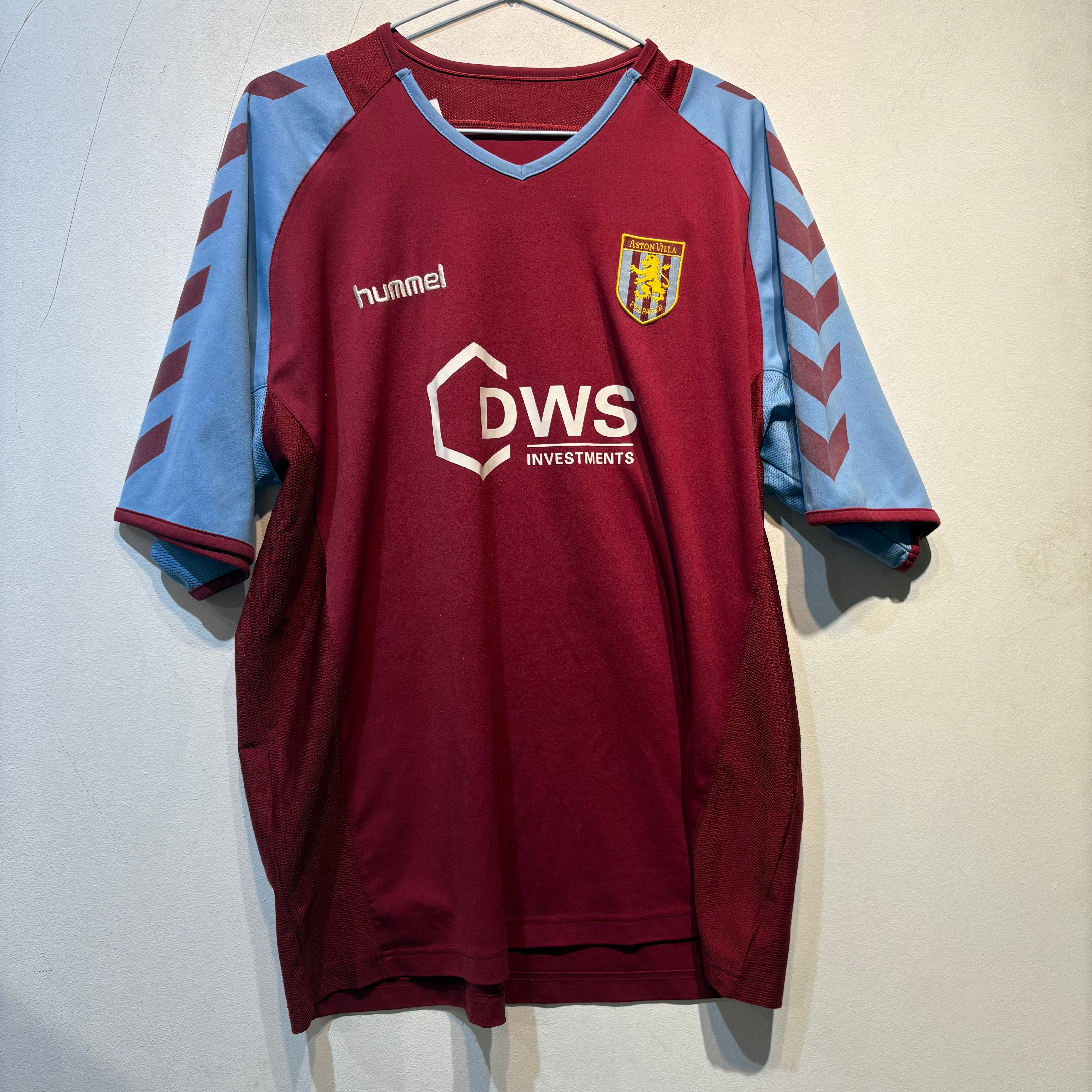Aston Villa Home Shirt – 2016/2017 – Hummel – DWS Sponsor – Medium