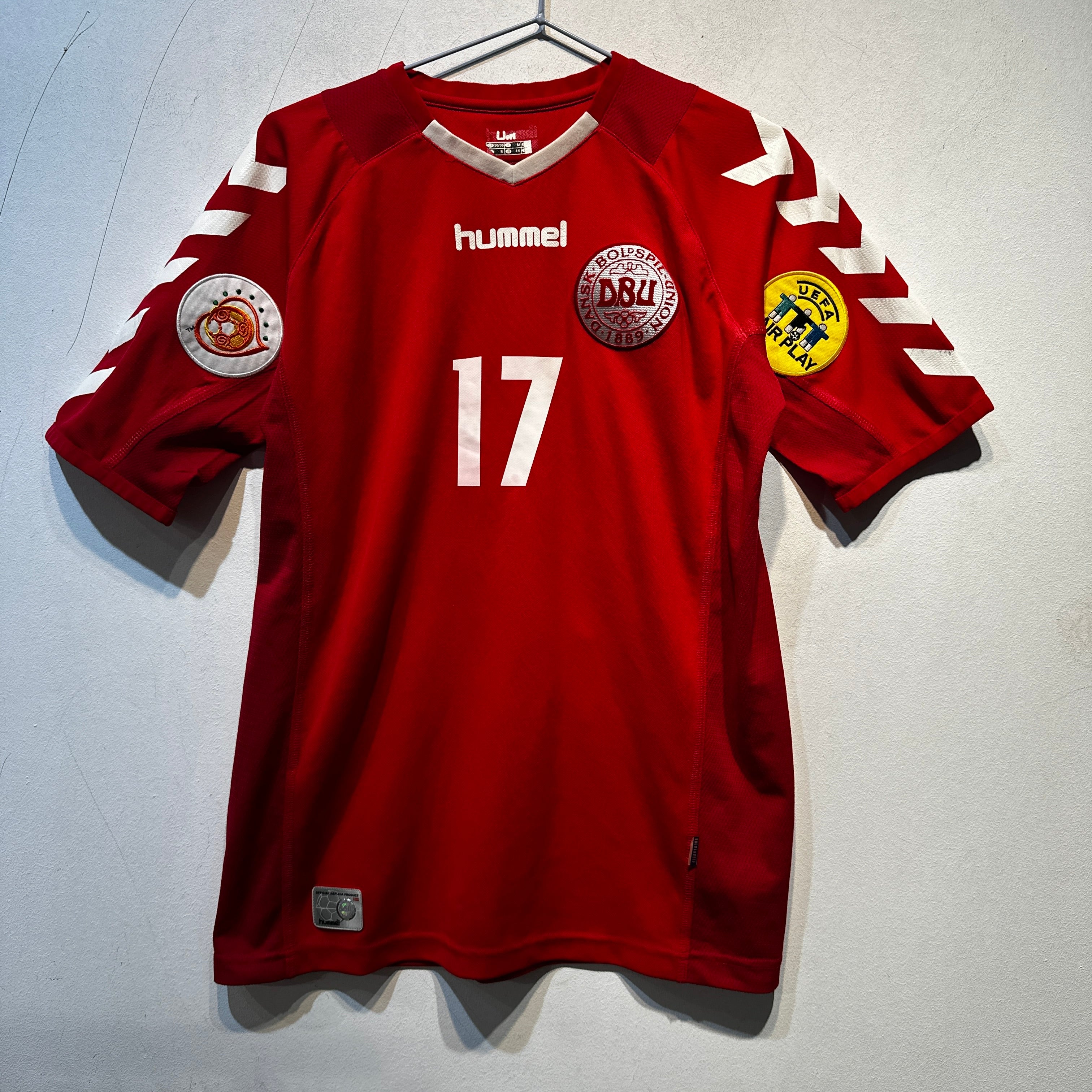 Denmark “Poulsen” Home – Euro 2008 – 36/38
