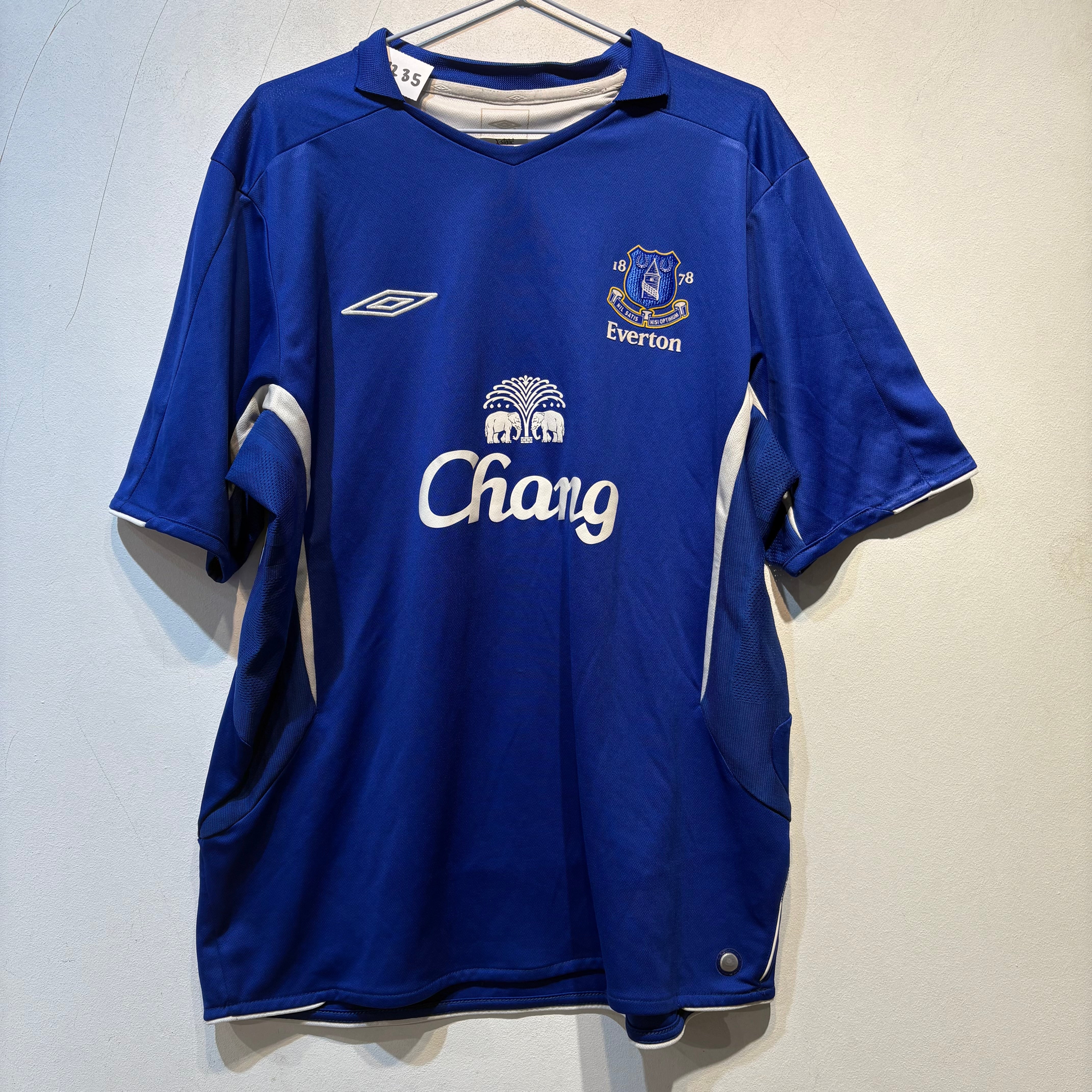 Everton Home Shirt – 2005/2006 – XL – Umbro – Premier League