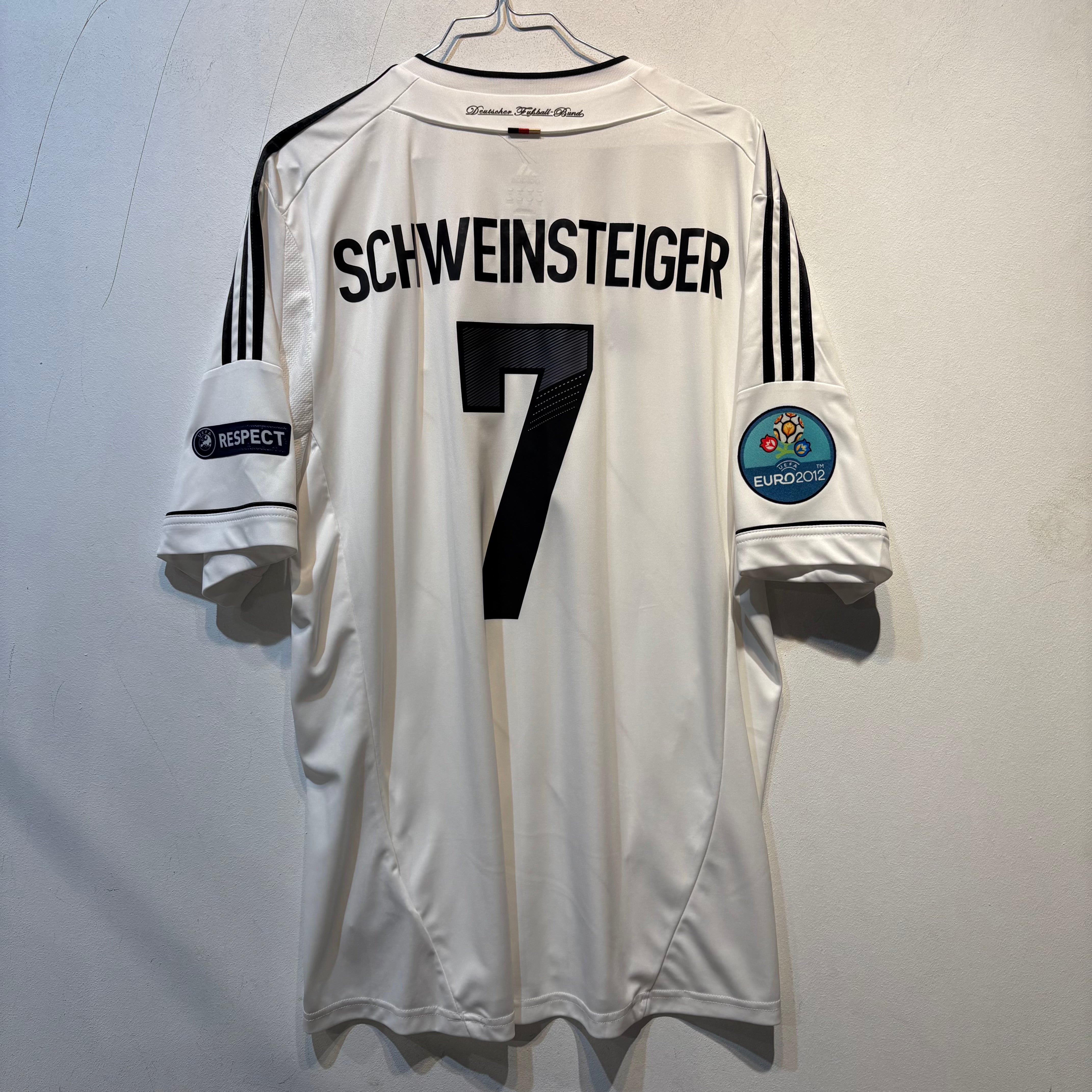 Germany “Schweinsteiger 7” Home – Euro 2012 – adidas – Adult XL