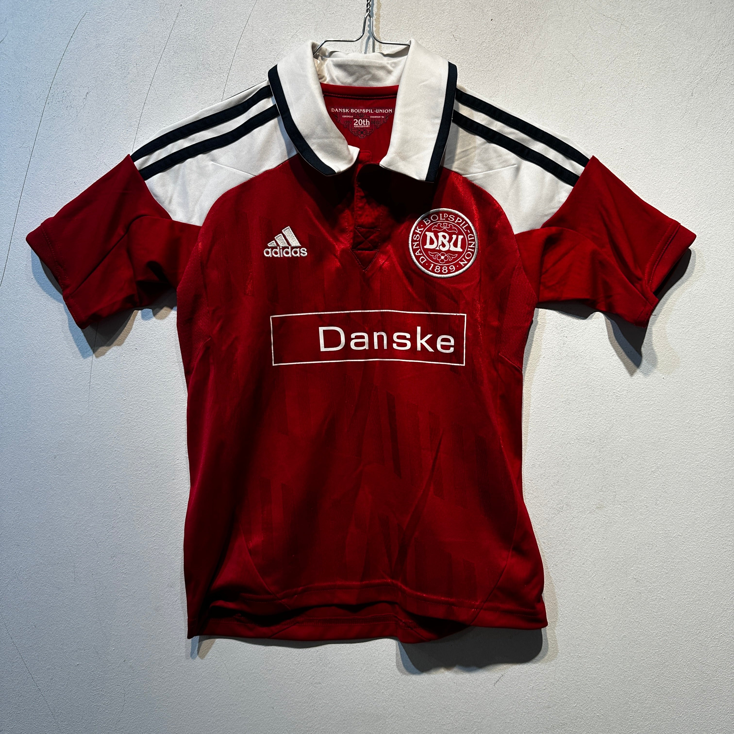 Denmark National Team Home Shirt – 20th Anniversary – 2012 – Kids 7–8Y