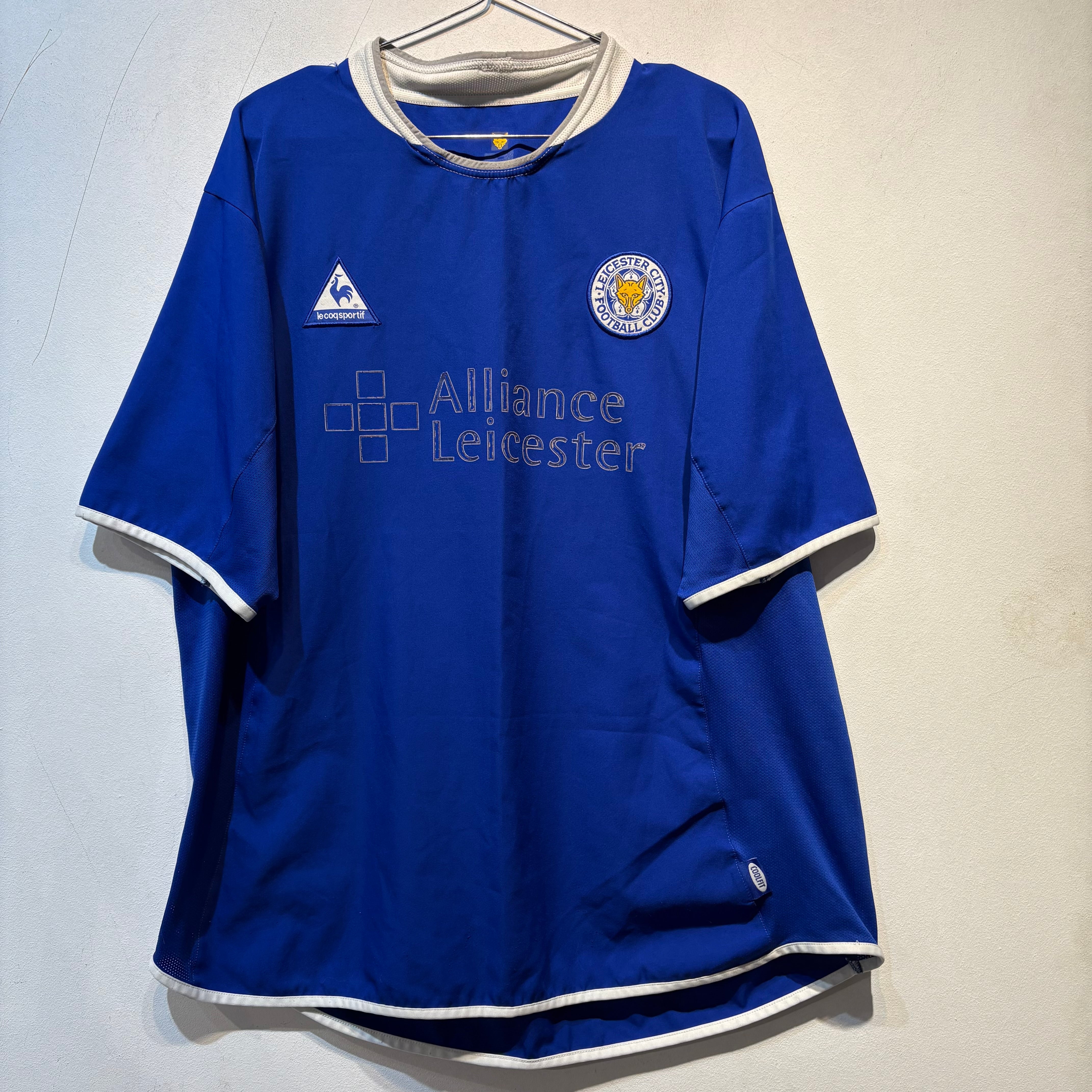 Leicester City Home Shirt 2003/2004 – Size L – Le Coq Sportif Premier League
