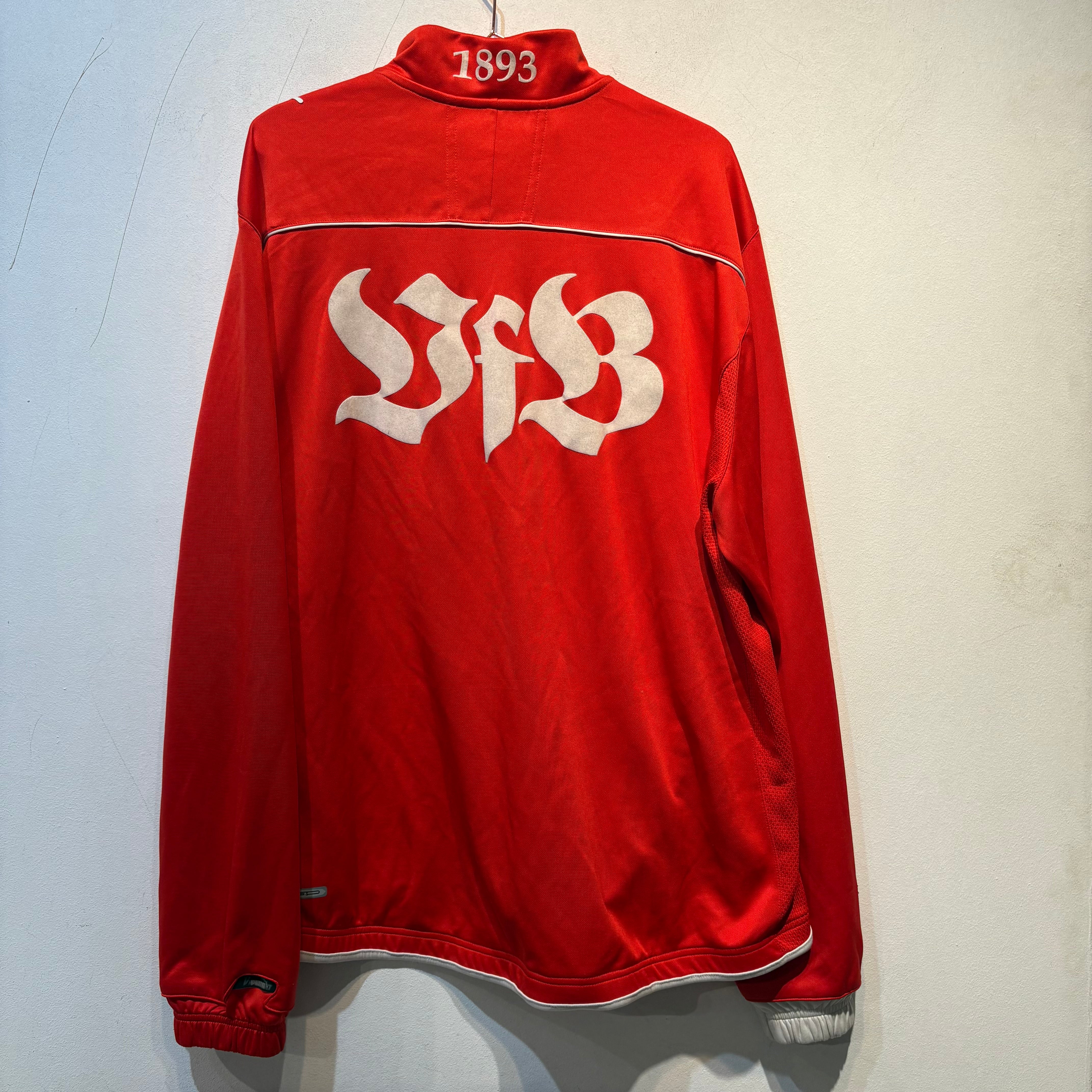 VfB Stuttgart Training Top – Puma – Red – Early 2000s – Adult Large
