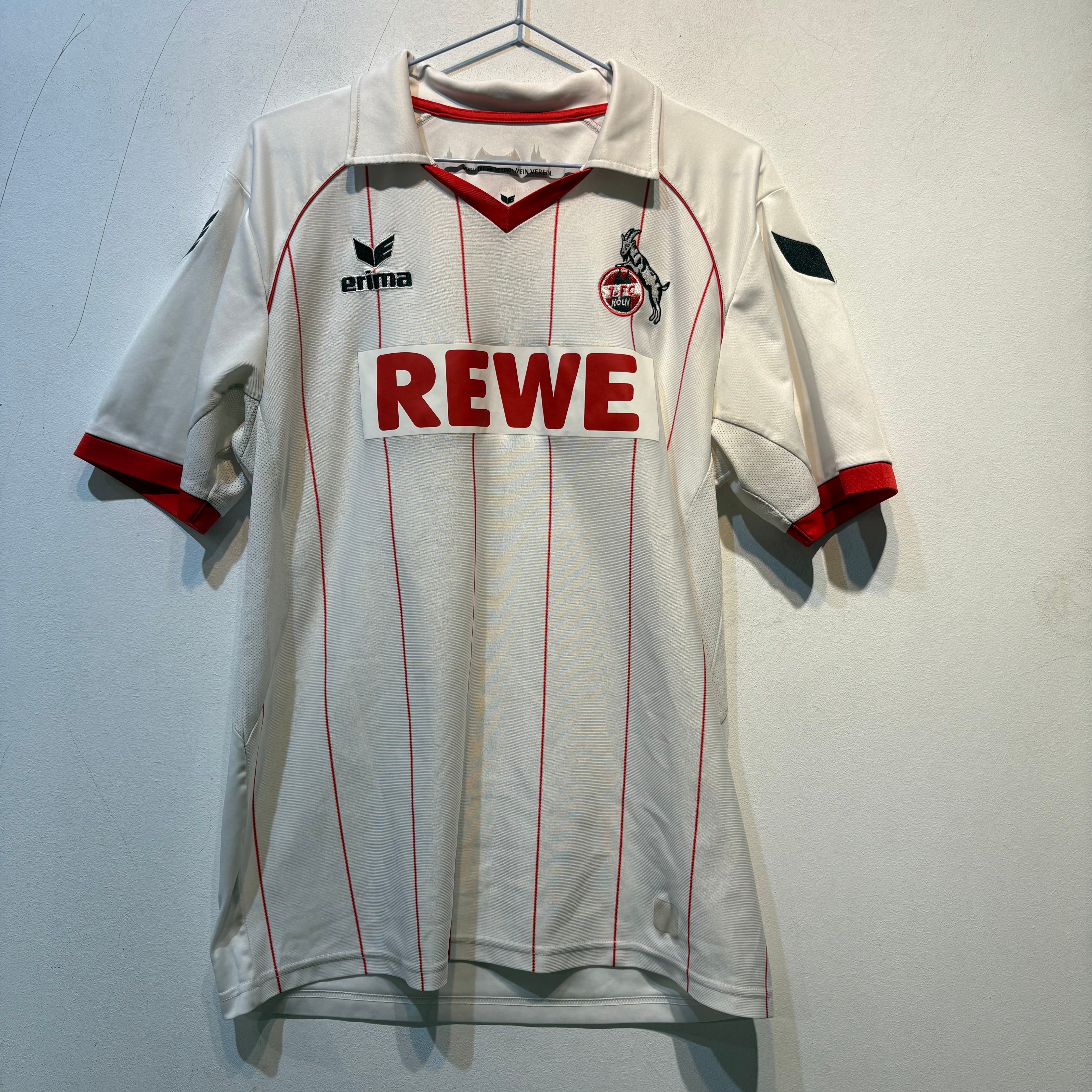 1. FC Köln Home Shirt – 2011/2012 – Erima – Size L