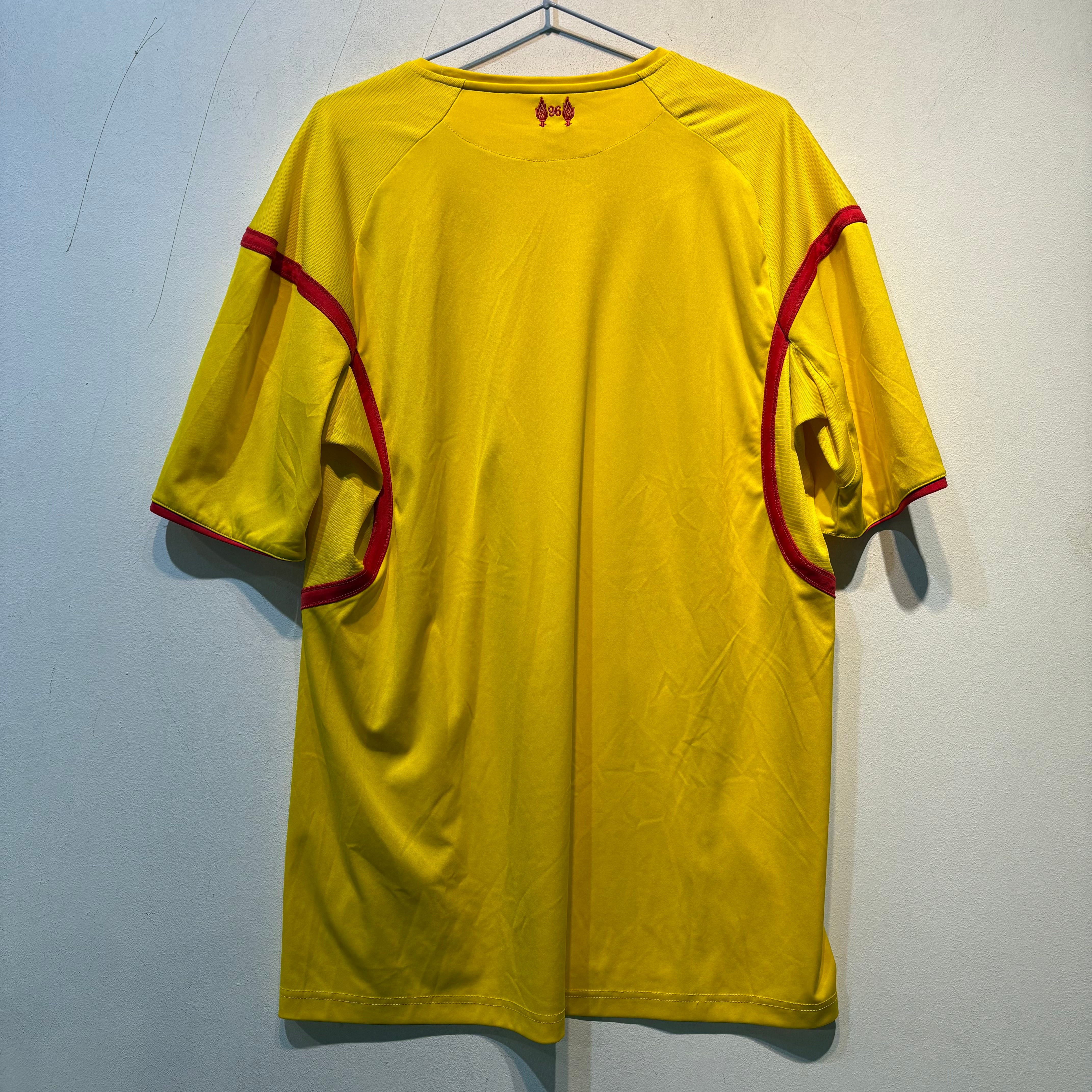 Liverpool FC Away Shirt - Yellow Warrior - 2014/2015 - XL