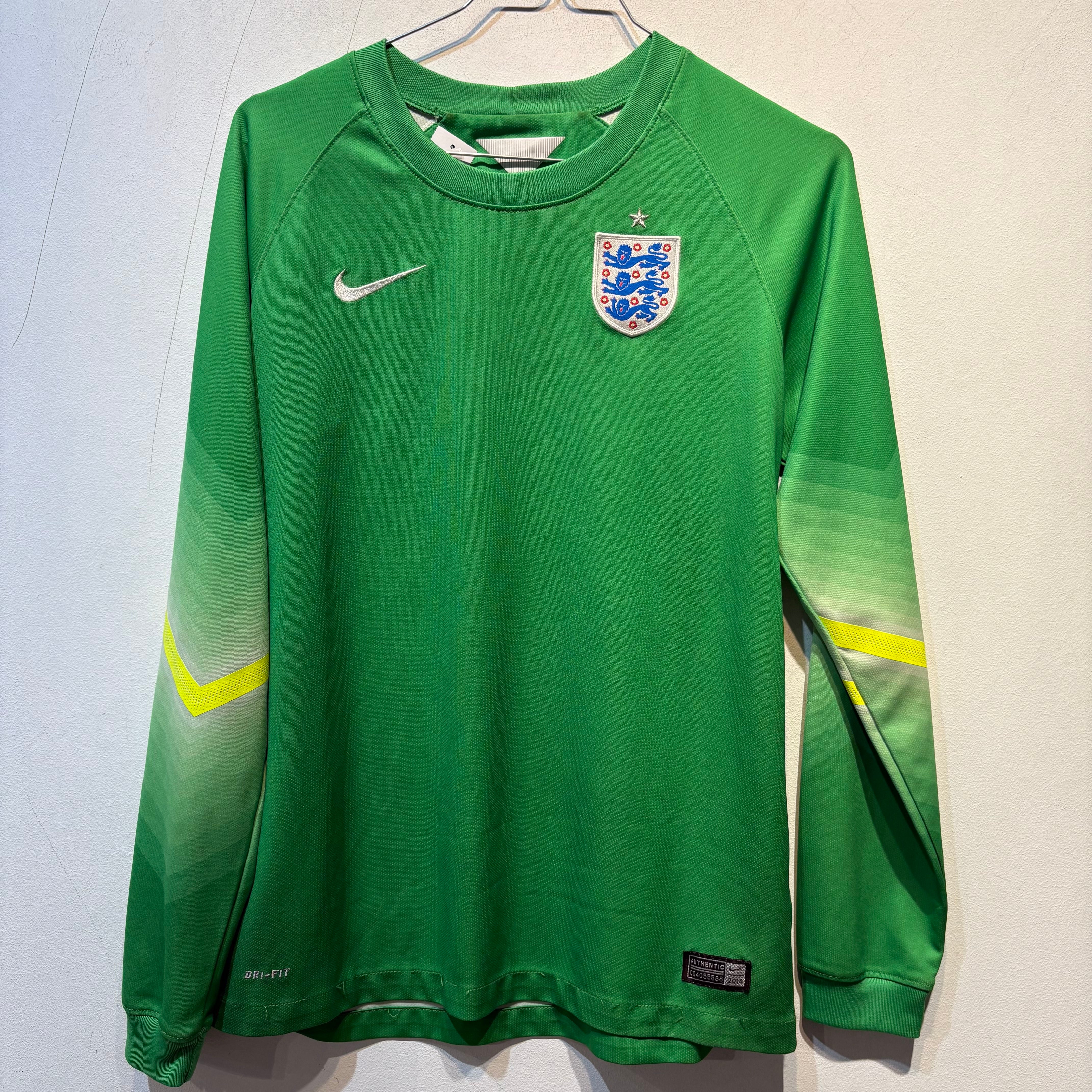 England Goalkeeper Home Shirt – 2014 World Cup – Youth 13–15Y