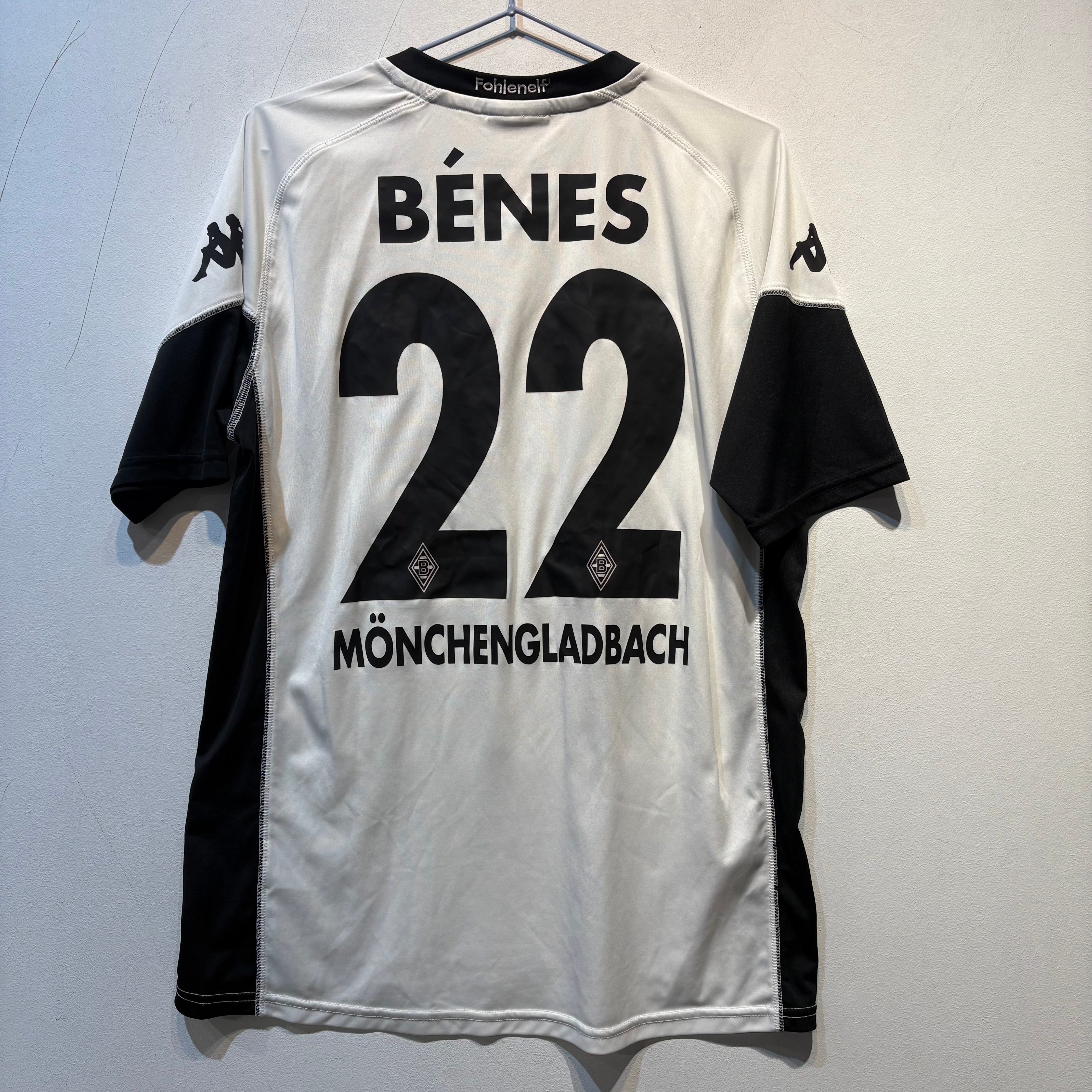 Borussia Mönchengladbach “Bénes” Away Shirt – 2018/2019 – Kappa – Medium