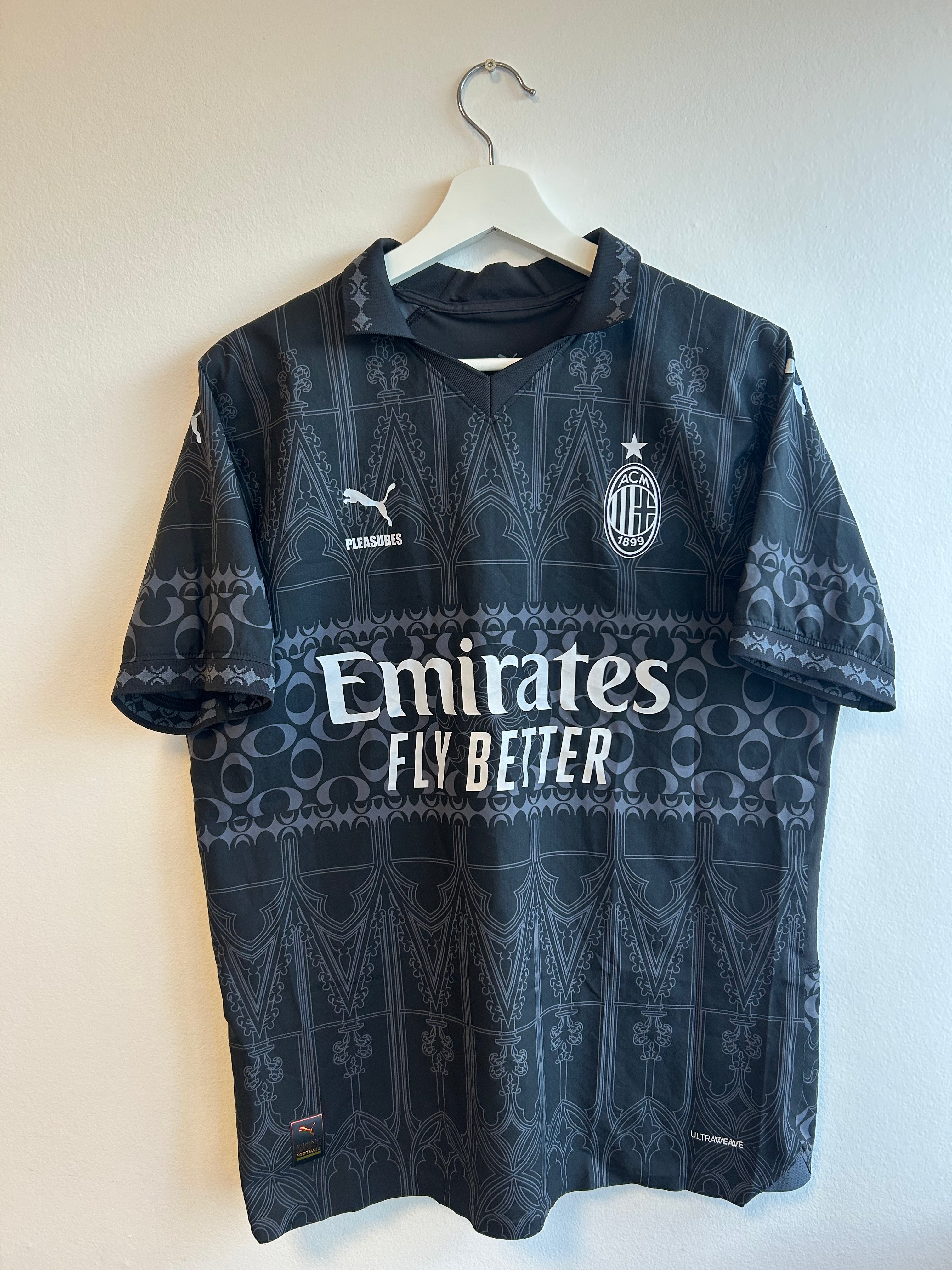 Ac Milan X Pleasures. Auth. Limited Edition. Fourth - 2023/2024 - Medium