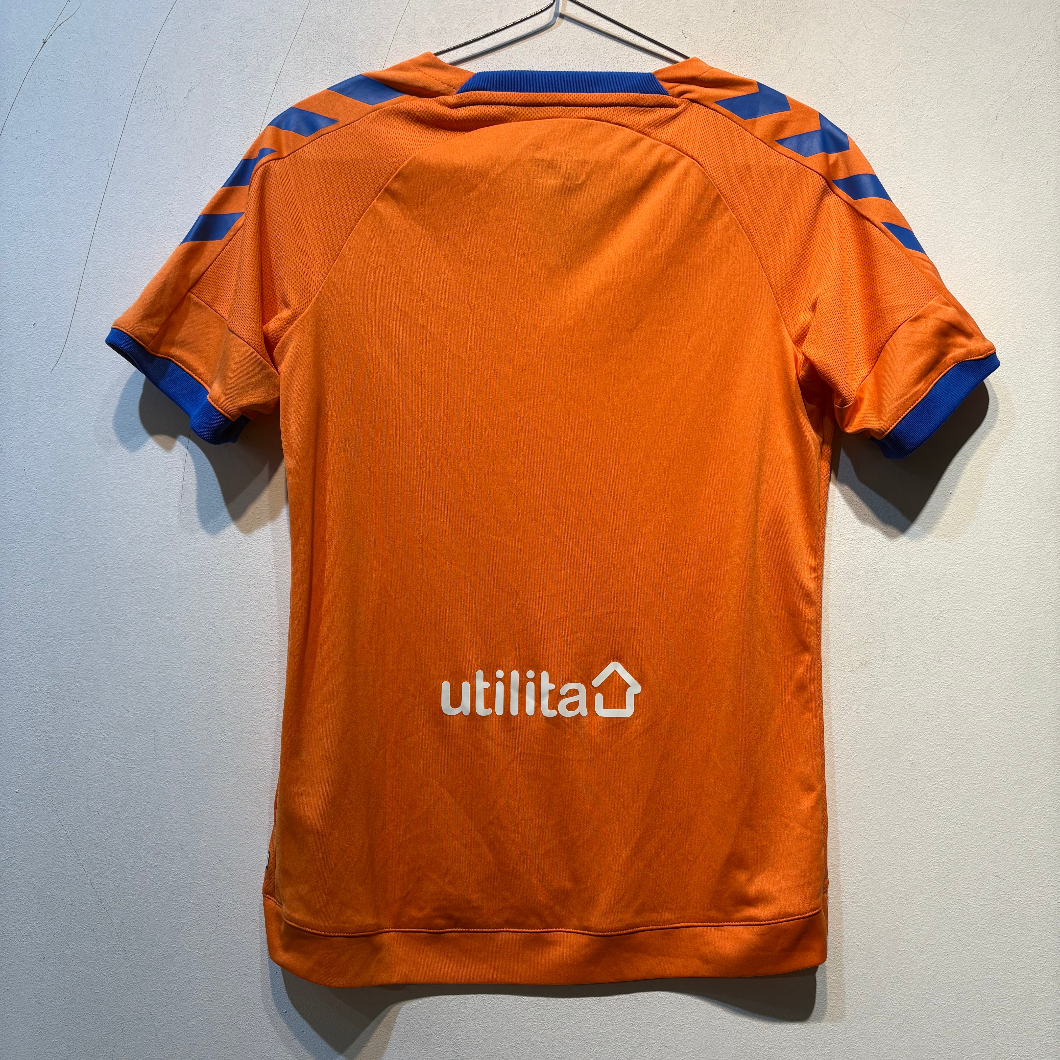 Rangers FC Away Shirt 2019/20 – Hummel – Orange – 2XL – Utilita Sponsor