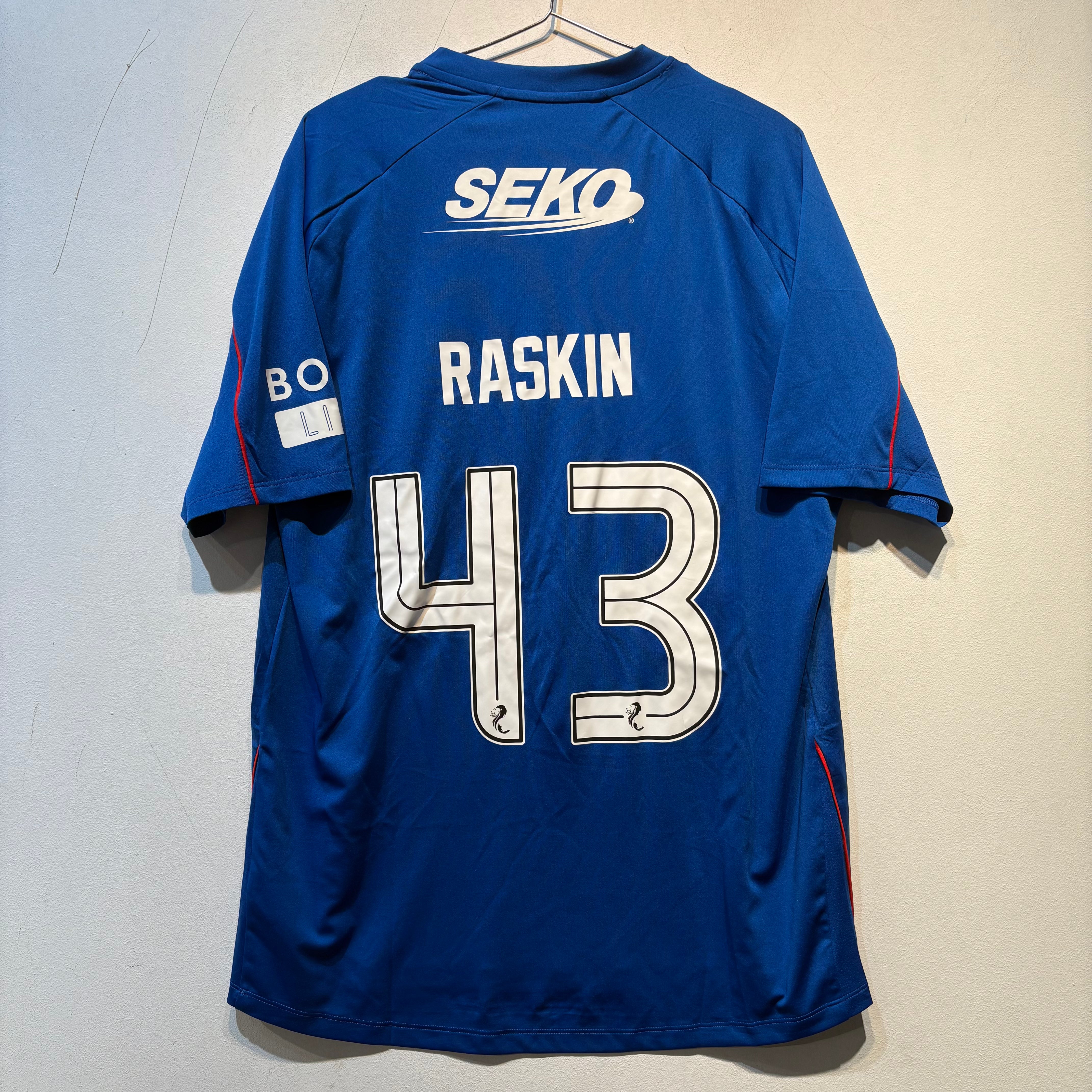 Rangers FC “Raskin 43” Home – 2023/2024 – Medium