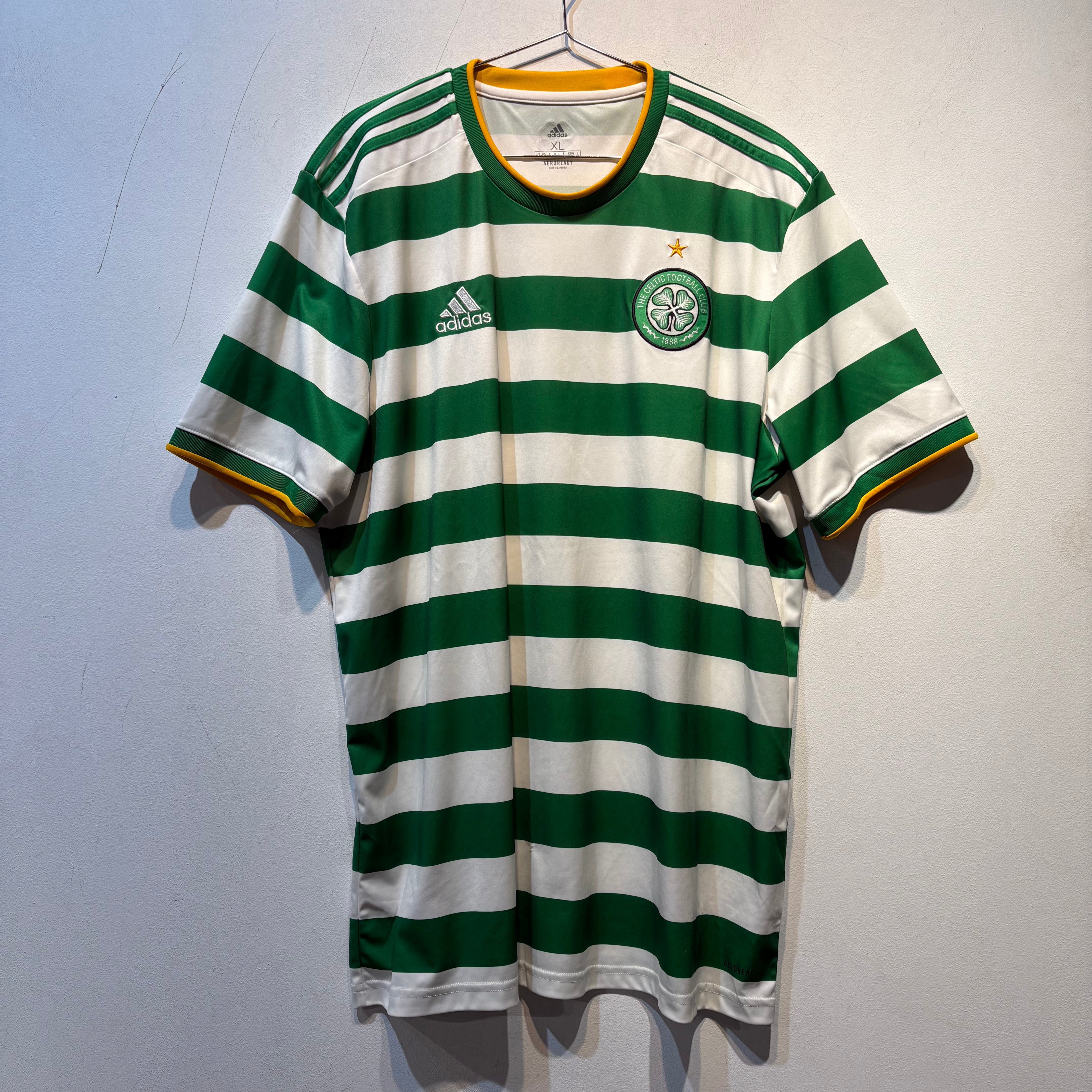 Official Adidas Celtic FC 2021/22 Home Football Shirt - Size XL